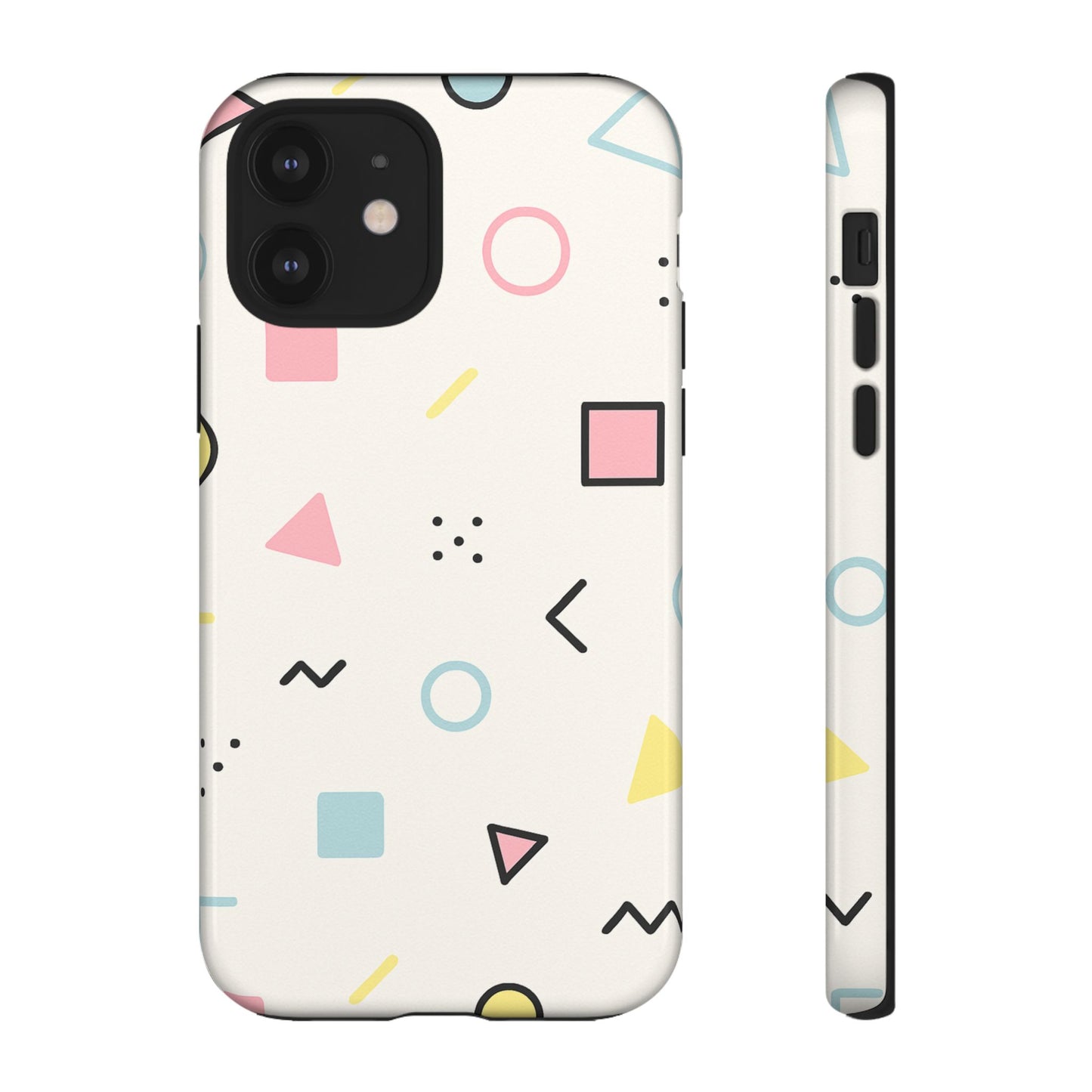 Geometric Phone Case - Stylish Tough Cases for Trendsetters, Unique Phone Covers, Modern Accessories, Gift Ideas for Her