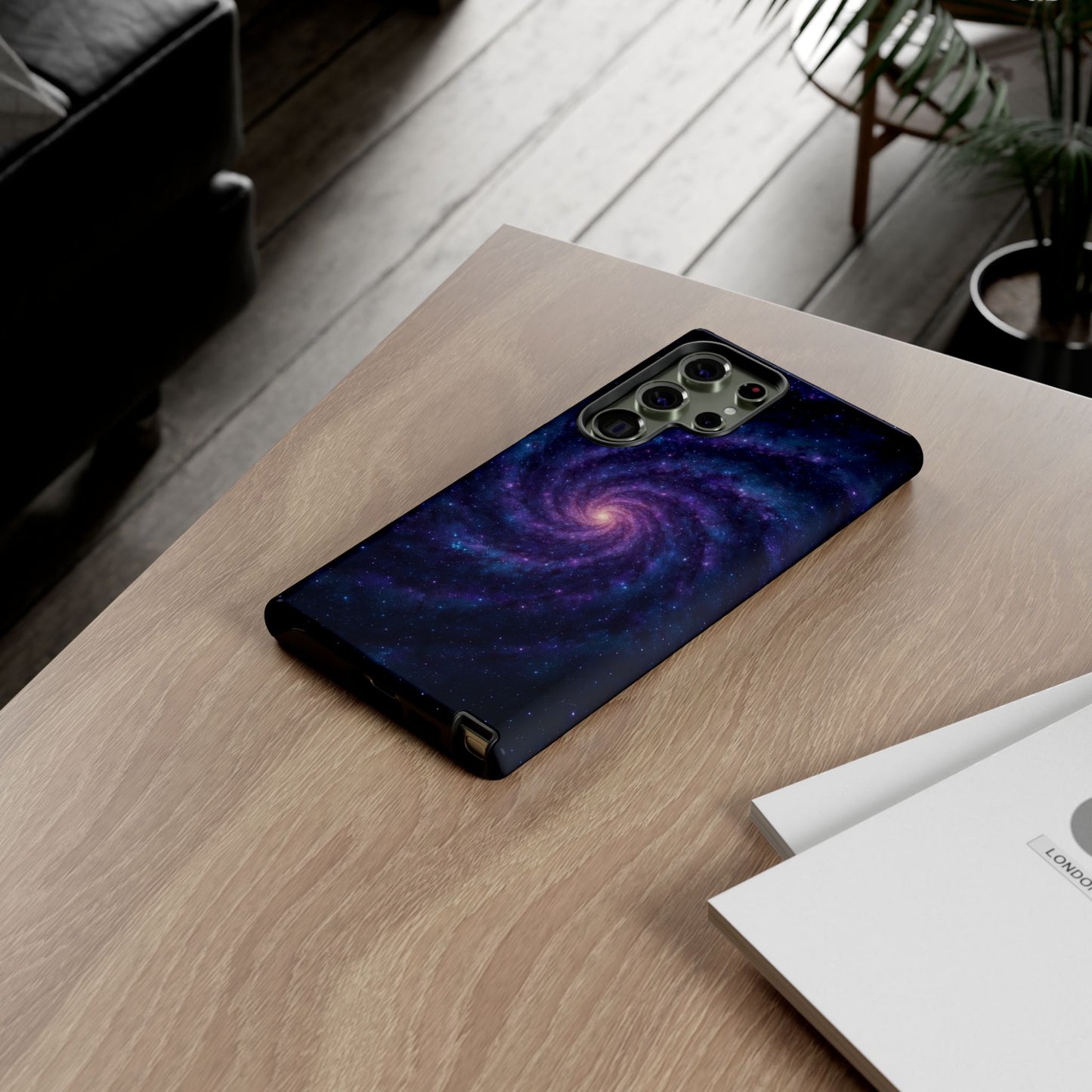 Galaxy Phone Case, Tough Phone Cover, Cosmic Phone Protection, Space Gift for Astronomers, Trendy Galaxy Design