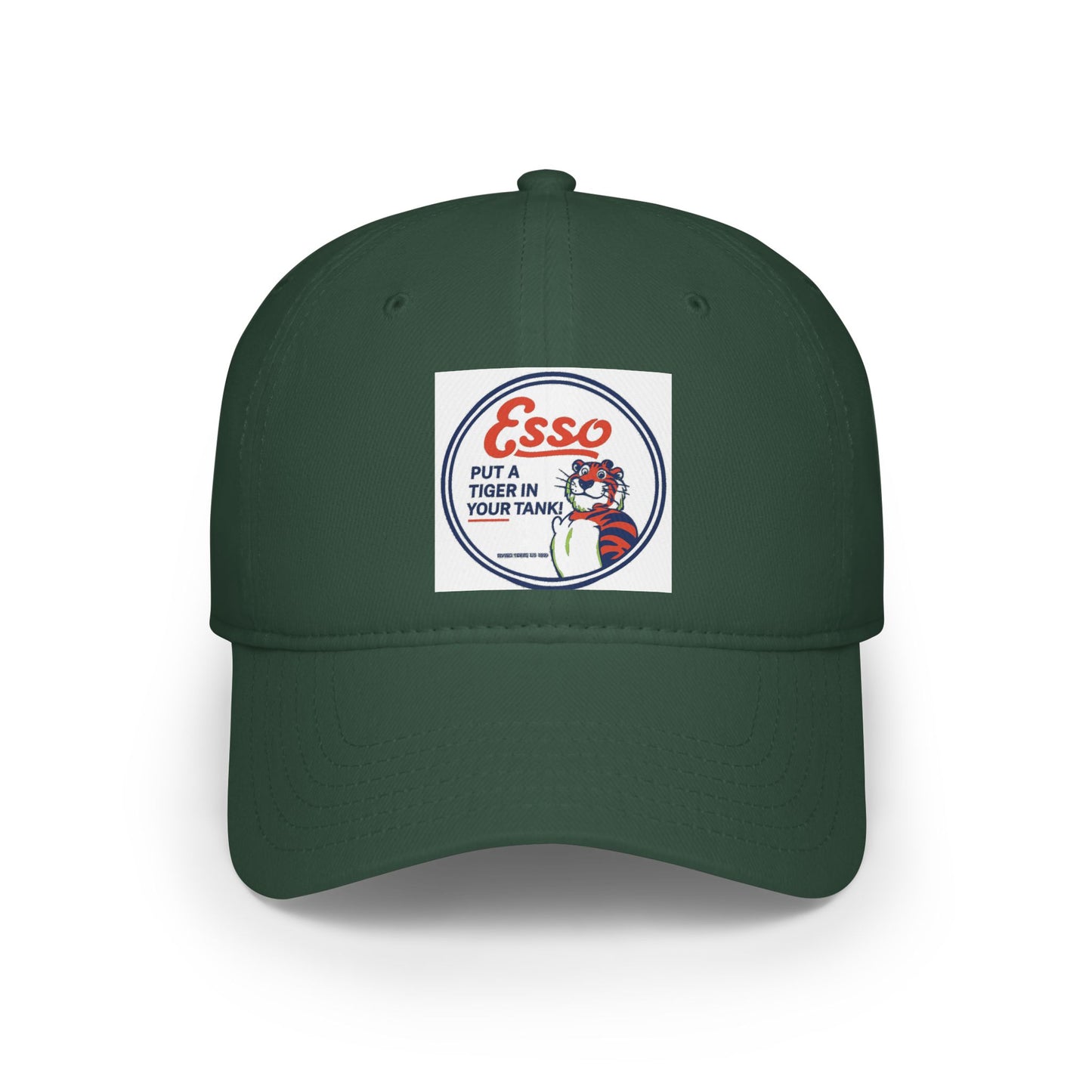 Retro Esso Low Profile Baseball Cap, Vintage Cap, Adjustable Hat, Perfect Gift for Car Lovers, Casual Summer Accessory