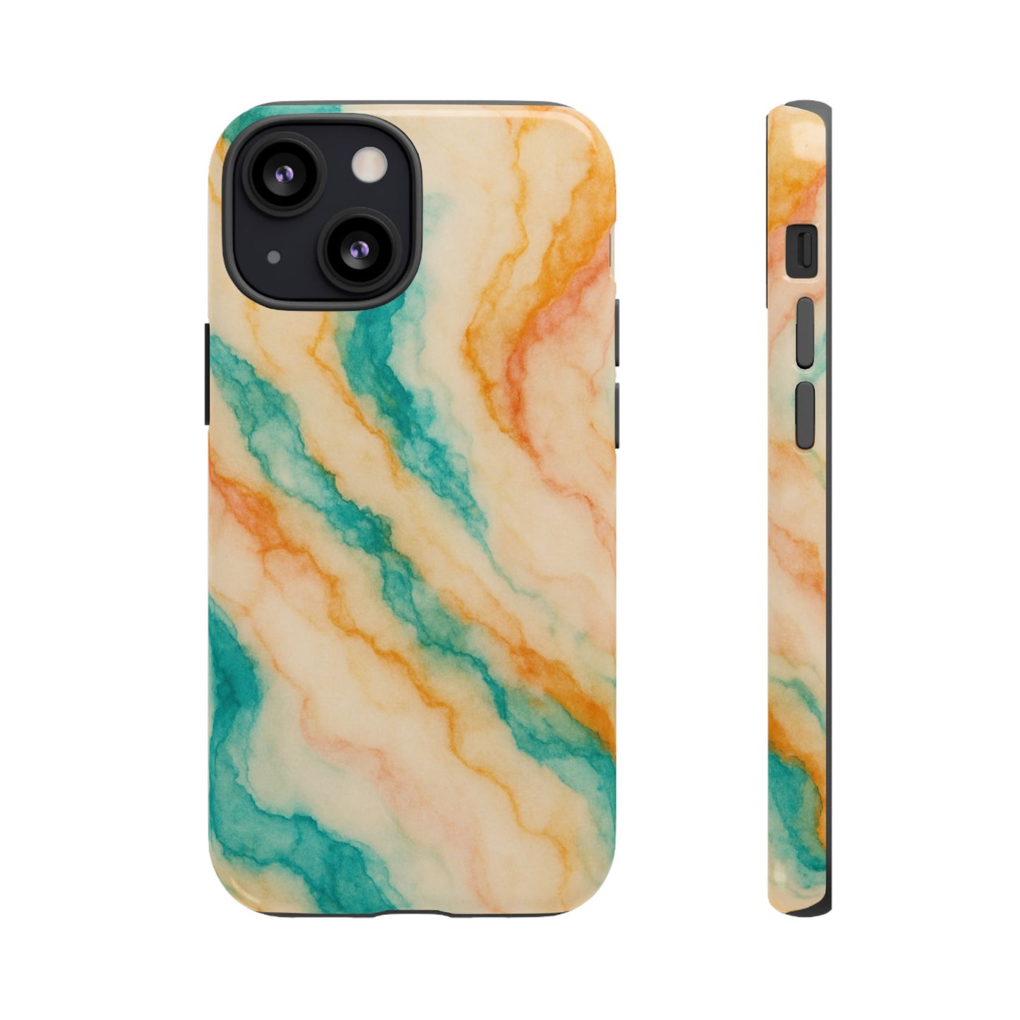Stylish Phone Case - Tough Cases with Abstract Marble Design, Trendy Accessory, Gift for Her, Protective Case, Unique Phone Cover