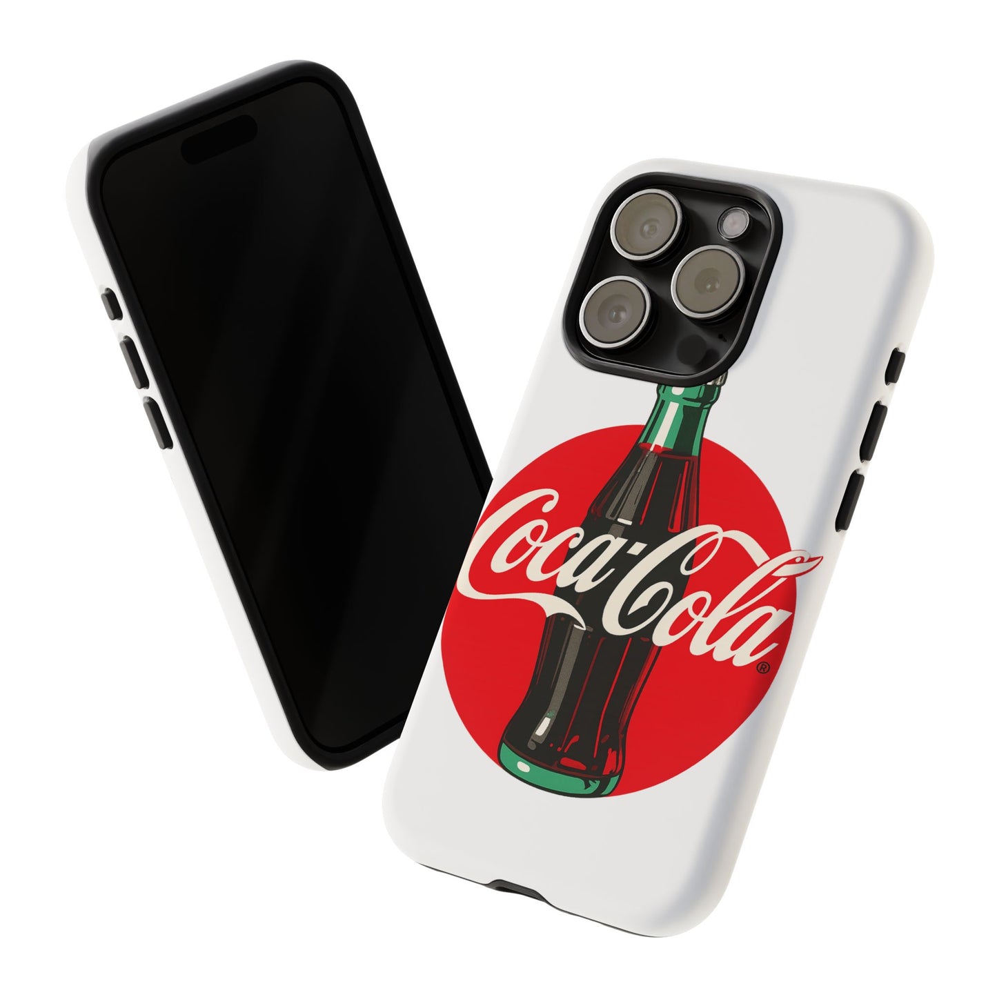 Coca-Cola Tough Phone Cases, Vintage Soda Drink, Retro Style, Unique Gift, Phone Accessories, Summer Vibes