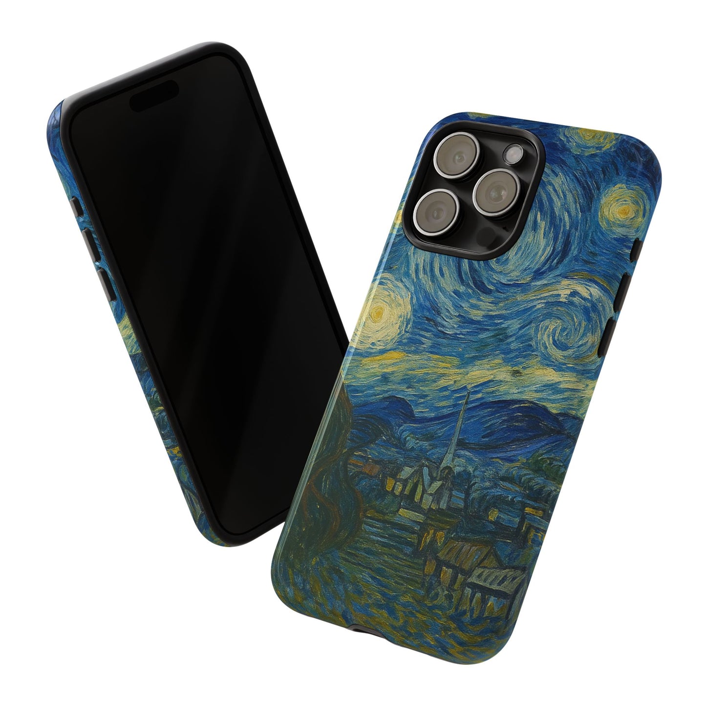 Starry Night Phone Case, Artistic Cell Phone Cover, Gift for Art Lovers, Unique Phone Accessory, Birthday Gift for Him/Her, Tough Cases