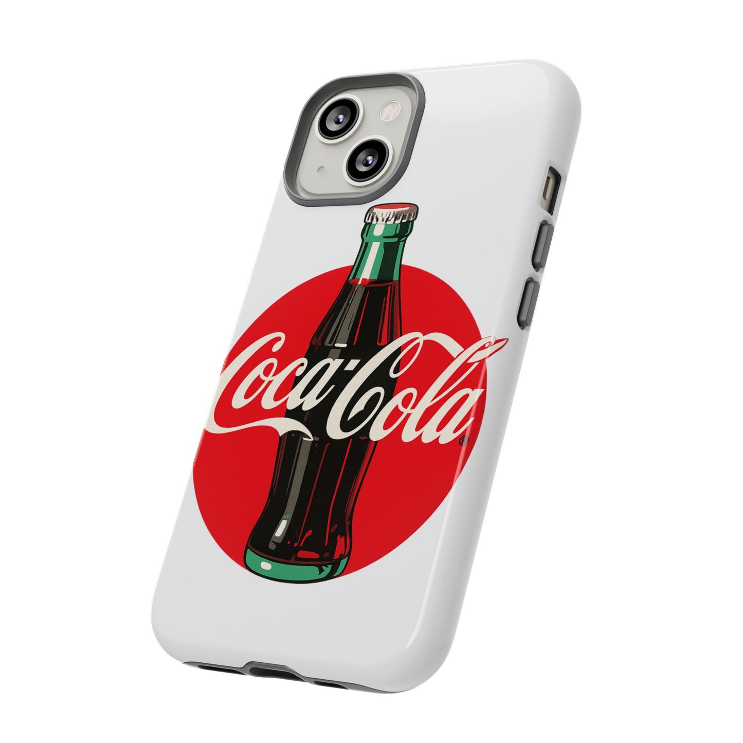 Coca-Cola Tough Phone Cases, Vintage Soda Drink, Retro Style, Unique Gift, Phone Accessories, Summer Vibes