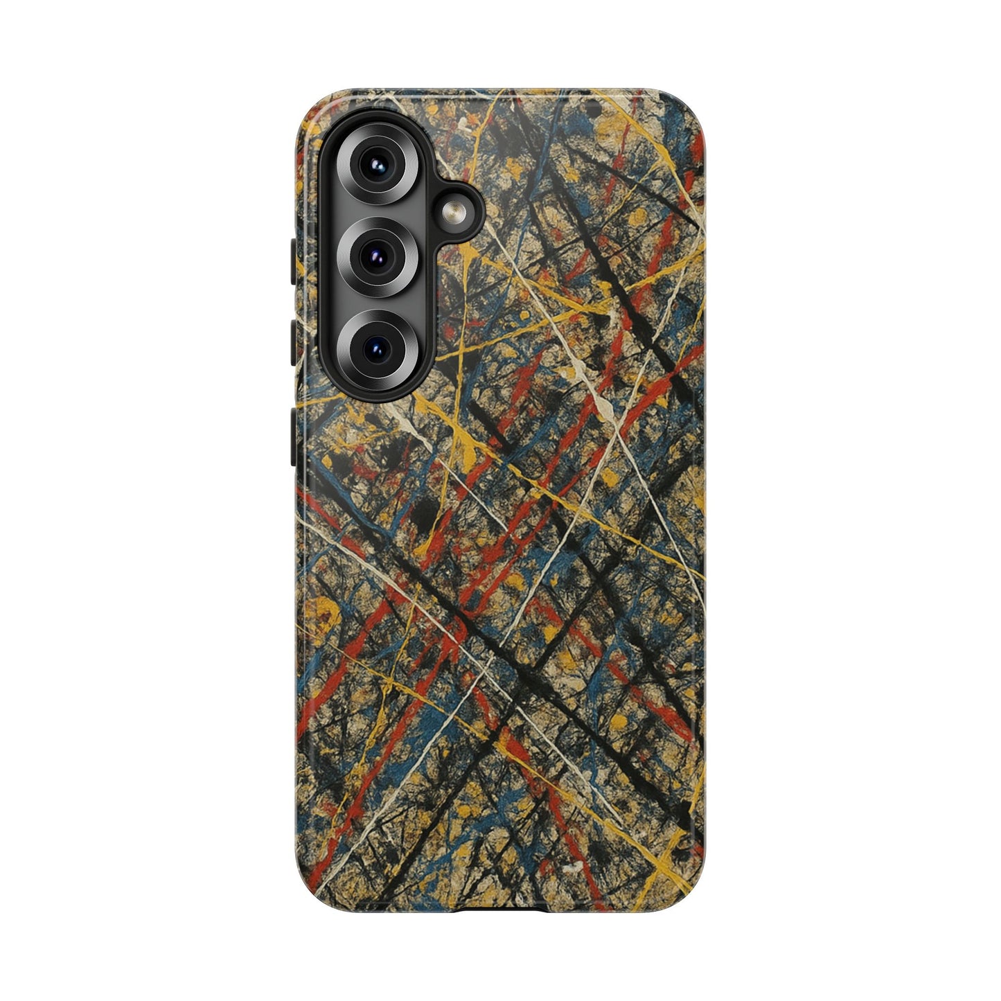 Tough Cases Phone Case - Bold Abstract Design, Stylish Mobile Cover, Unique Gift for Him/Her, Durable Accessory, Trendy Protection