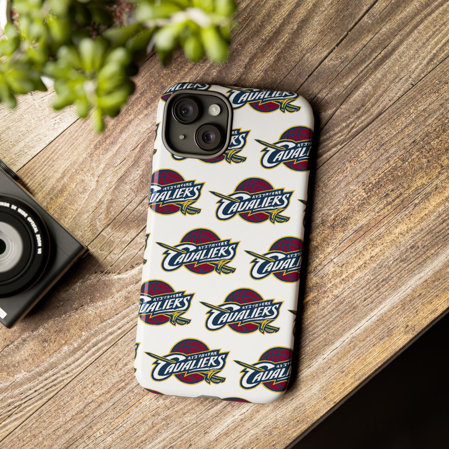 Cleveland Cavaliers Phone Case, Tough Phone Cover, NBA Team Accessory, Sports Fan Gift, Unique Cellphone Protector