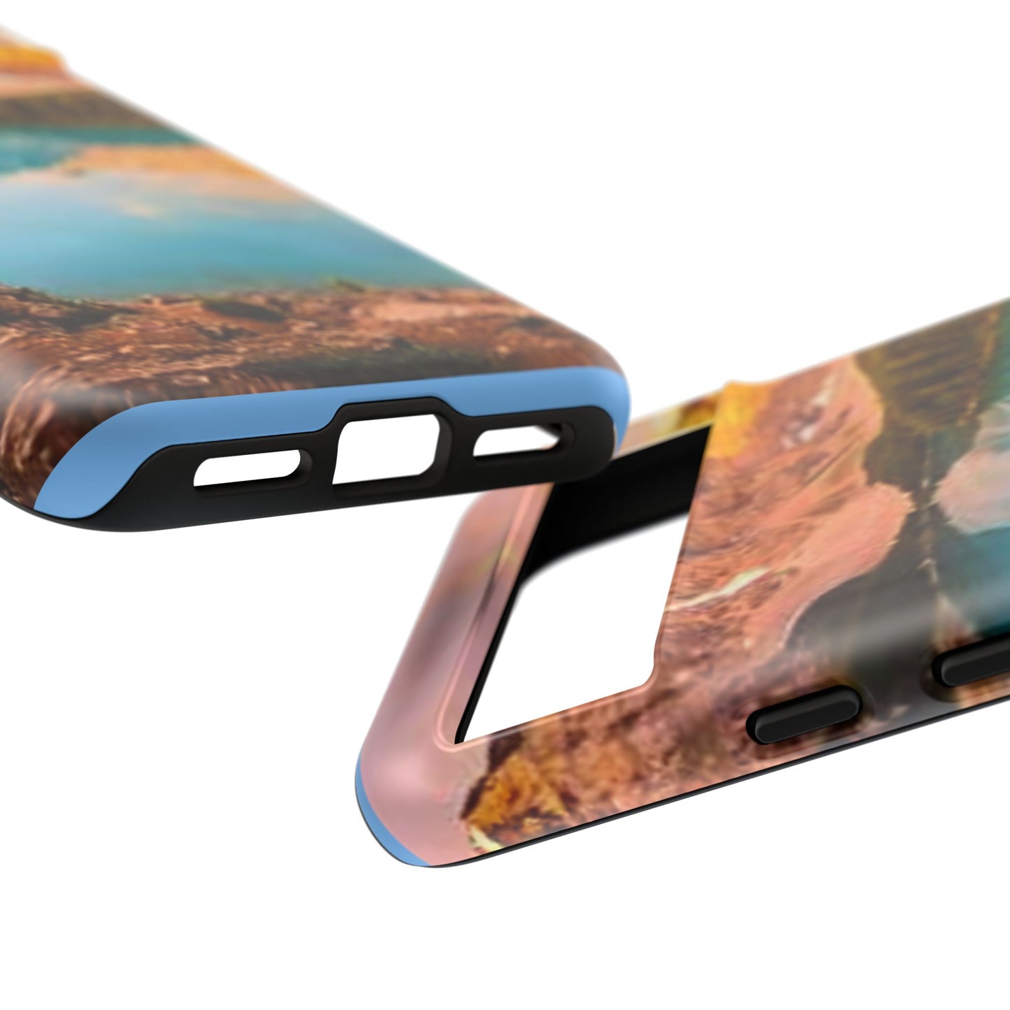 Nature-Inspired Phone Case with Mountain and Lake Design, Aesthetic Tough Cases for Outdoor Lovers, Phone Protection, Gift for Nature [...]