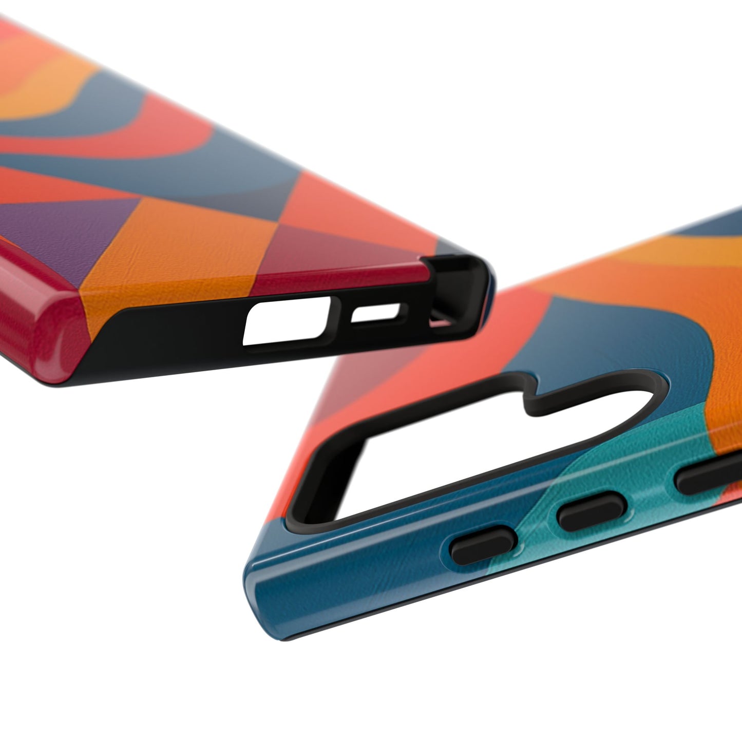 Vibrant Phone Case, Abstract Design Cover, Tough Cases for All Occasions, Stylish Gift for Tech Lovers, Modern Phone Accessories