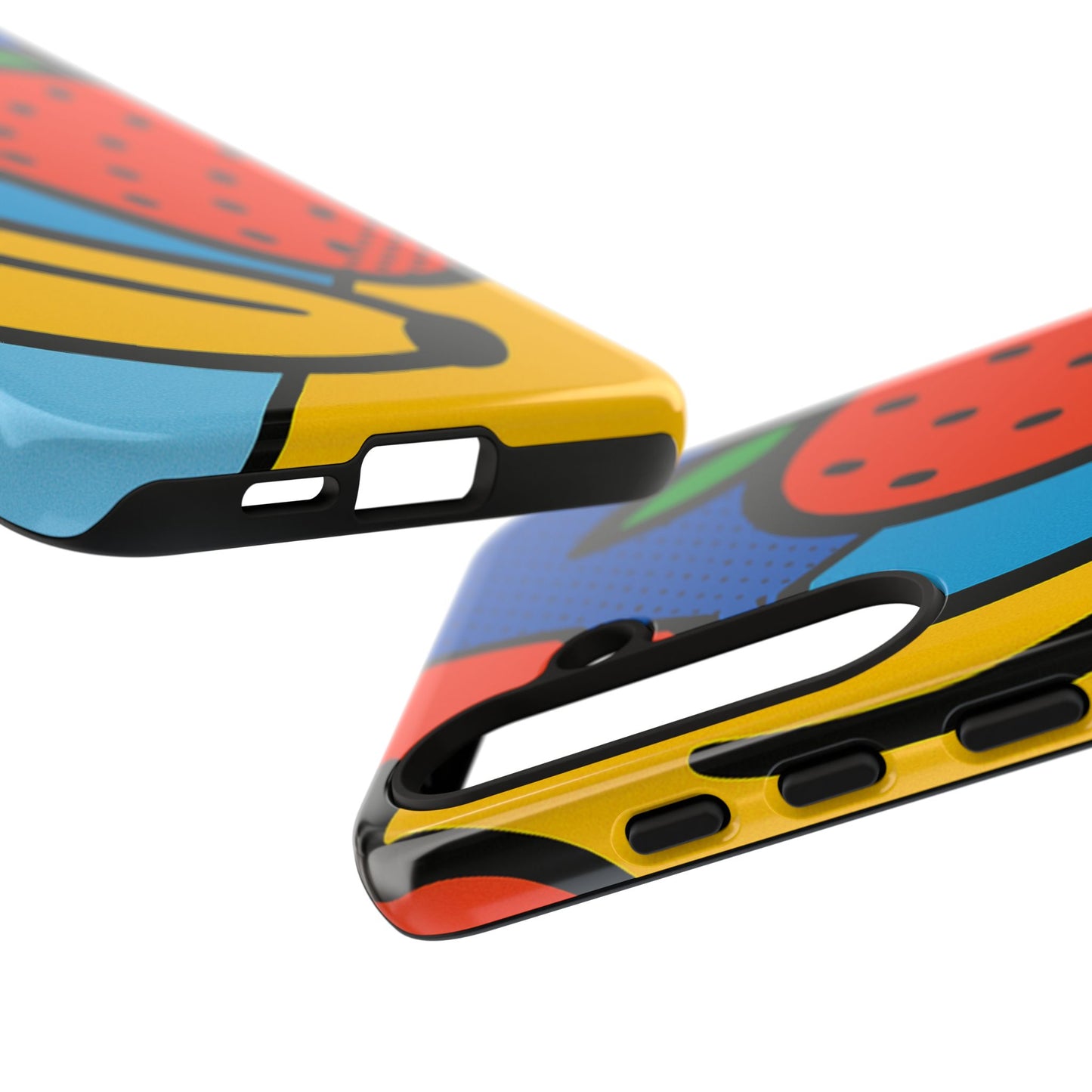 Colorful Fruit Phone Case - Tough Cases - Fun, Vibrant, Unique, Gifts for Friends, Summer Accessories, Trendy Phone Protector