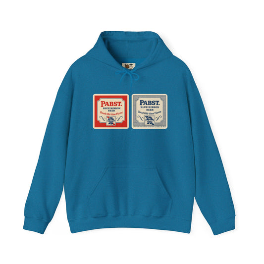 Vintage Pabst Beer Hoodie, Unisex Sweatshirt, Comfortable Casual Wear, Ideal Gift for Beer Lovers, Perfect for Collector's Style, Pabst beer