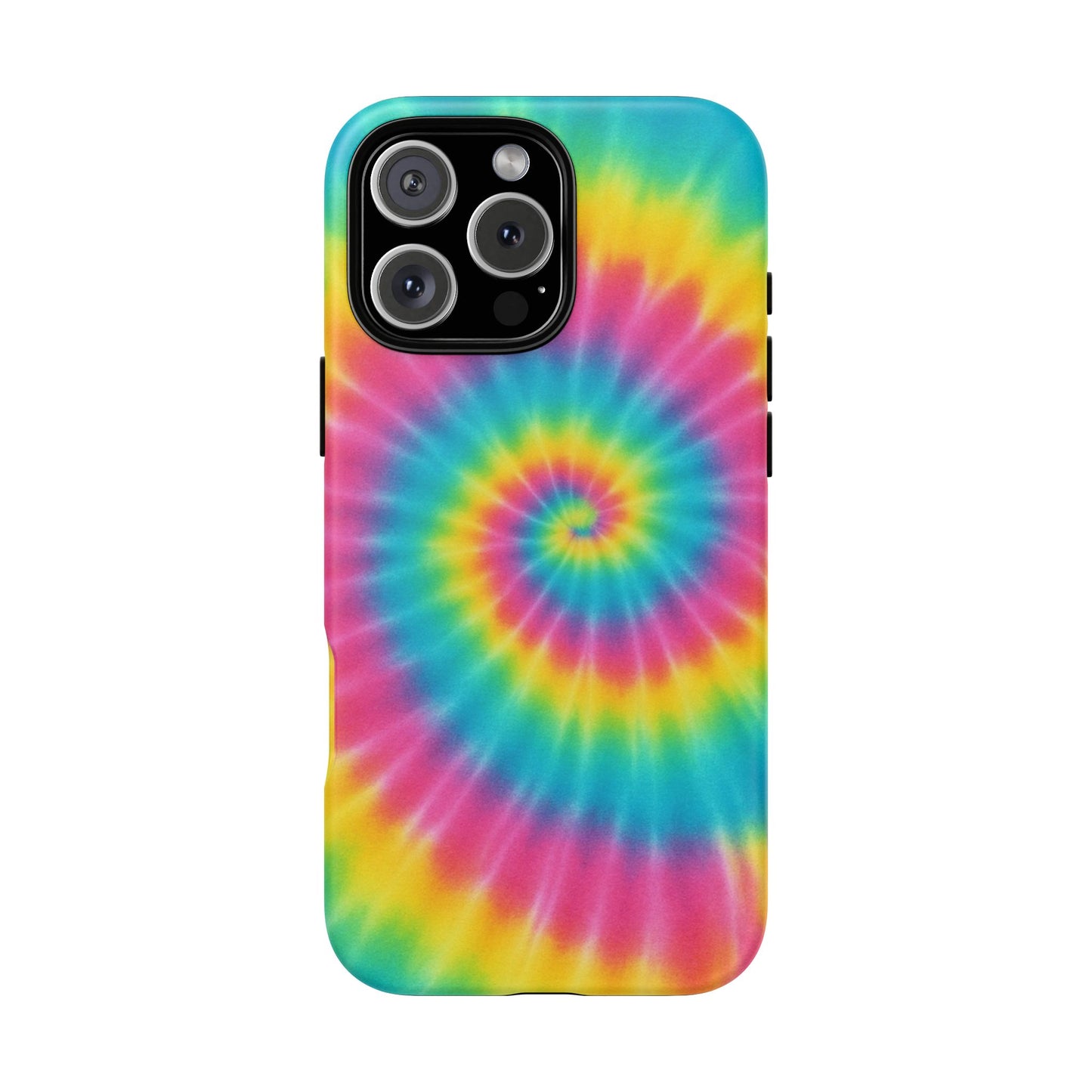 Colorful Tie-Dye Phone Case, Vibrant Phone Cover, Boho Style Accessory, Gift for Teens, Trendy Phone Accessories