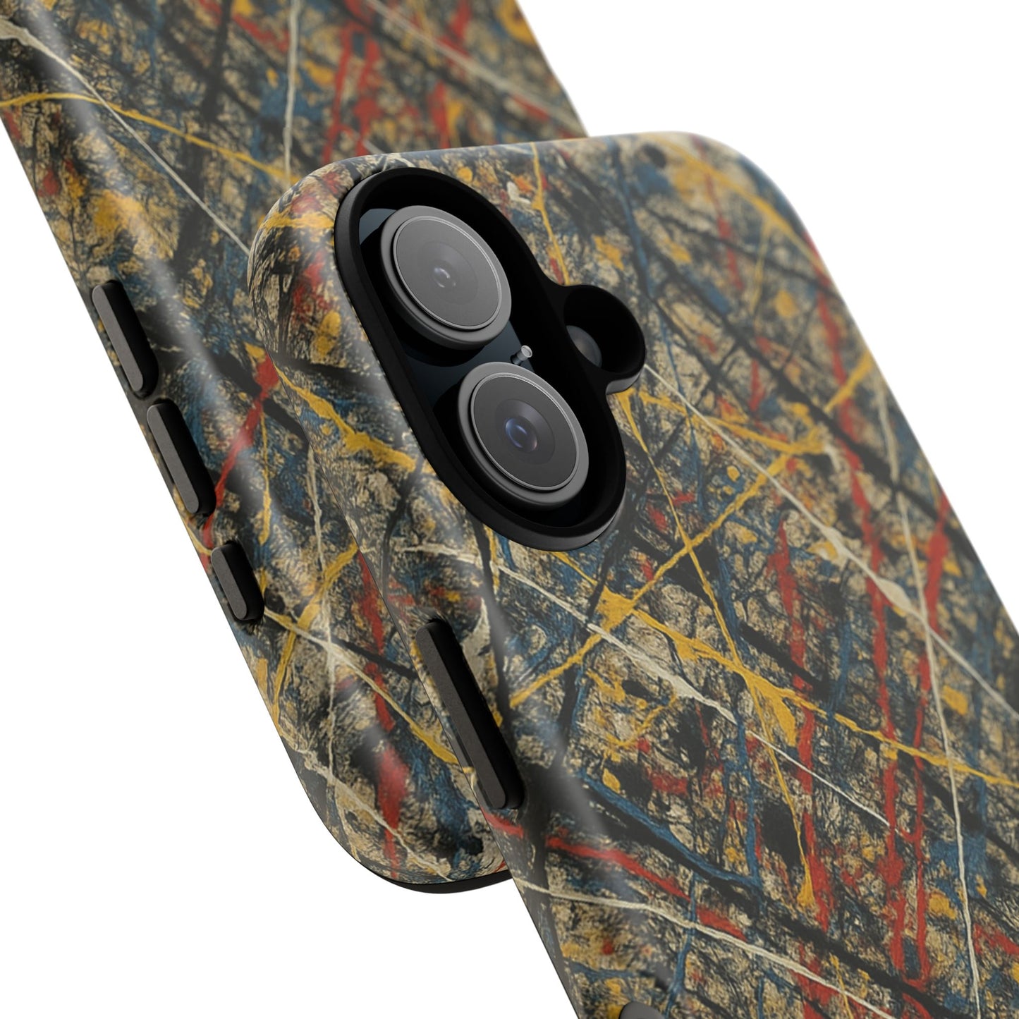 Tough Cases Phone Case - Bold Abstract Design, Stylish Mobile Cover, Unique Gift for Him/Her, Durable Accessory, Trendy Protection