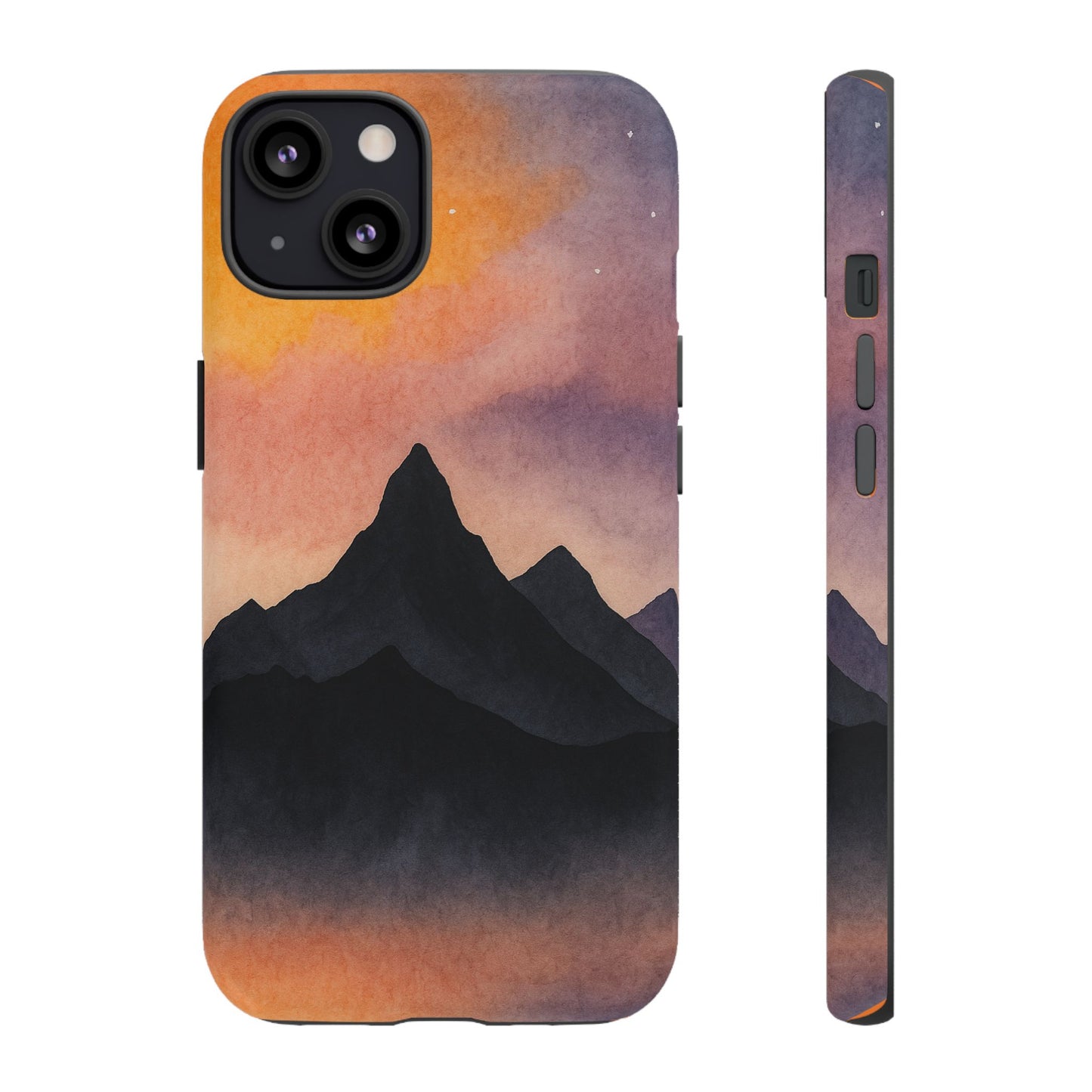 Mountain Sunset Phone Case, Nature Lover's Gift, Adventure Phone Cover, Unique Cellphone Accessories, Outdoor Enthusiast Decor