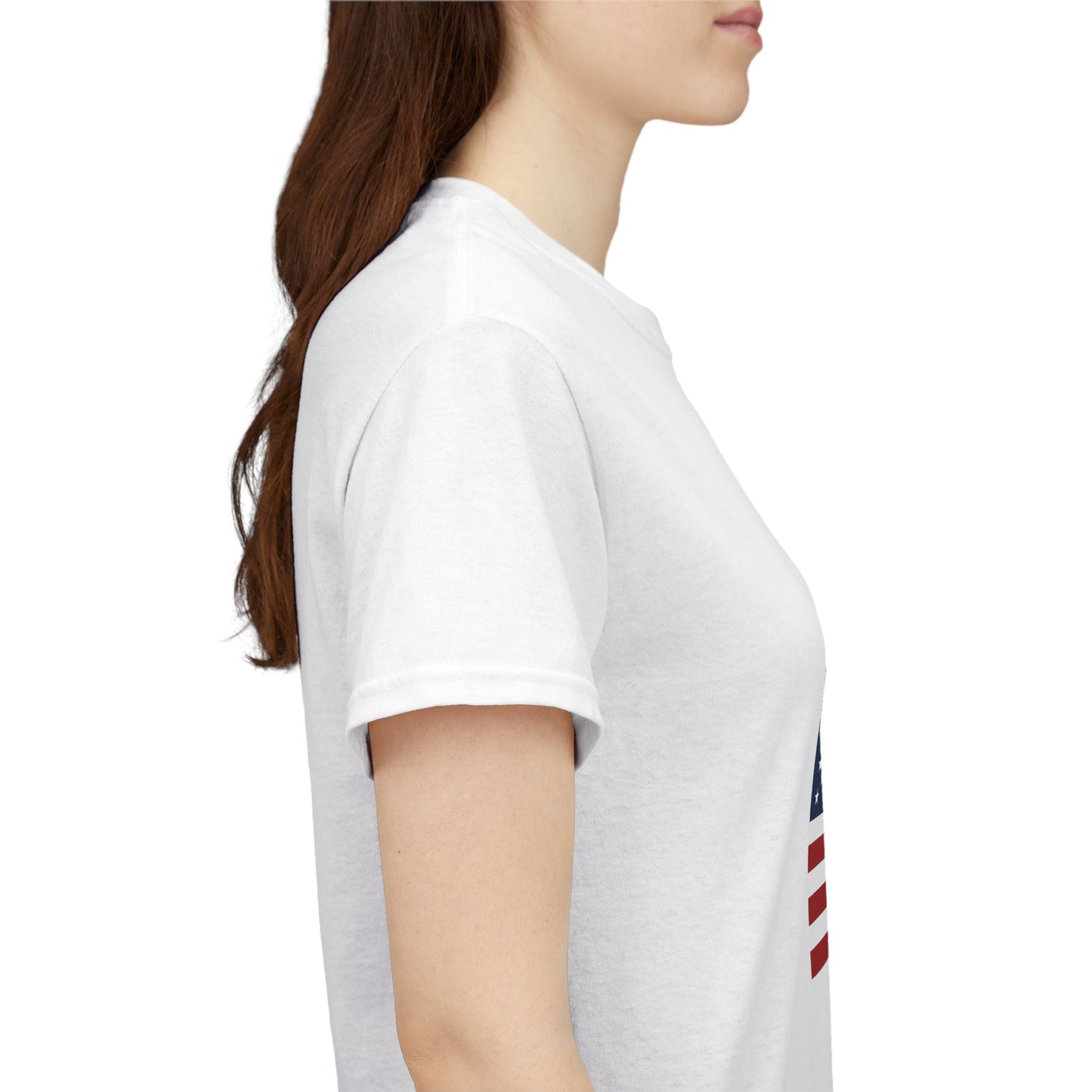 American Flag Unisex T-Shirt, Patriotic Tee, Independence Day Gift, Summer Style, Casual Wear