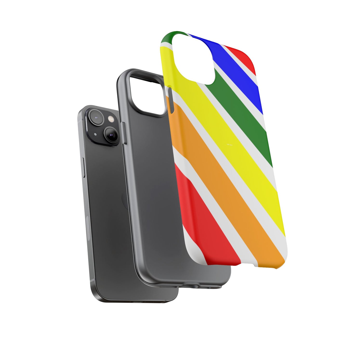 Vibrant Phone Case: Tough Cases, Colorful Phone Cover, Stylish Cell Phone Case, Unique Gift for Her/Him, Trendy Accessory, Summer Vibes