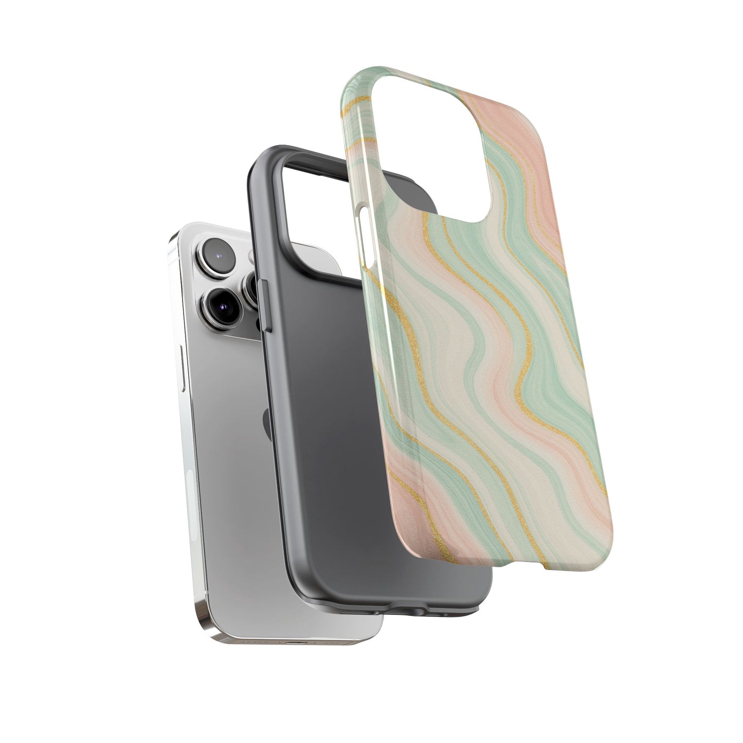 Stylish Phone Case with Abstract Design, Tough Cases for Trendy Protection, Unique Phone Accessories, Gift for Her, Modern Tech Style