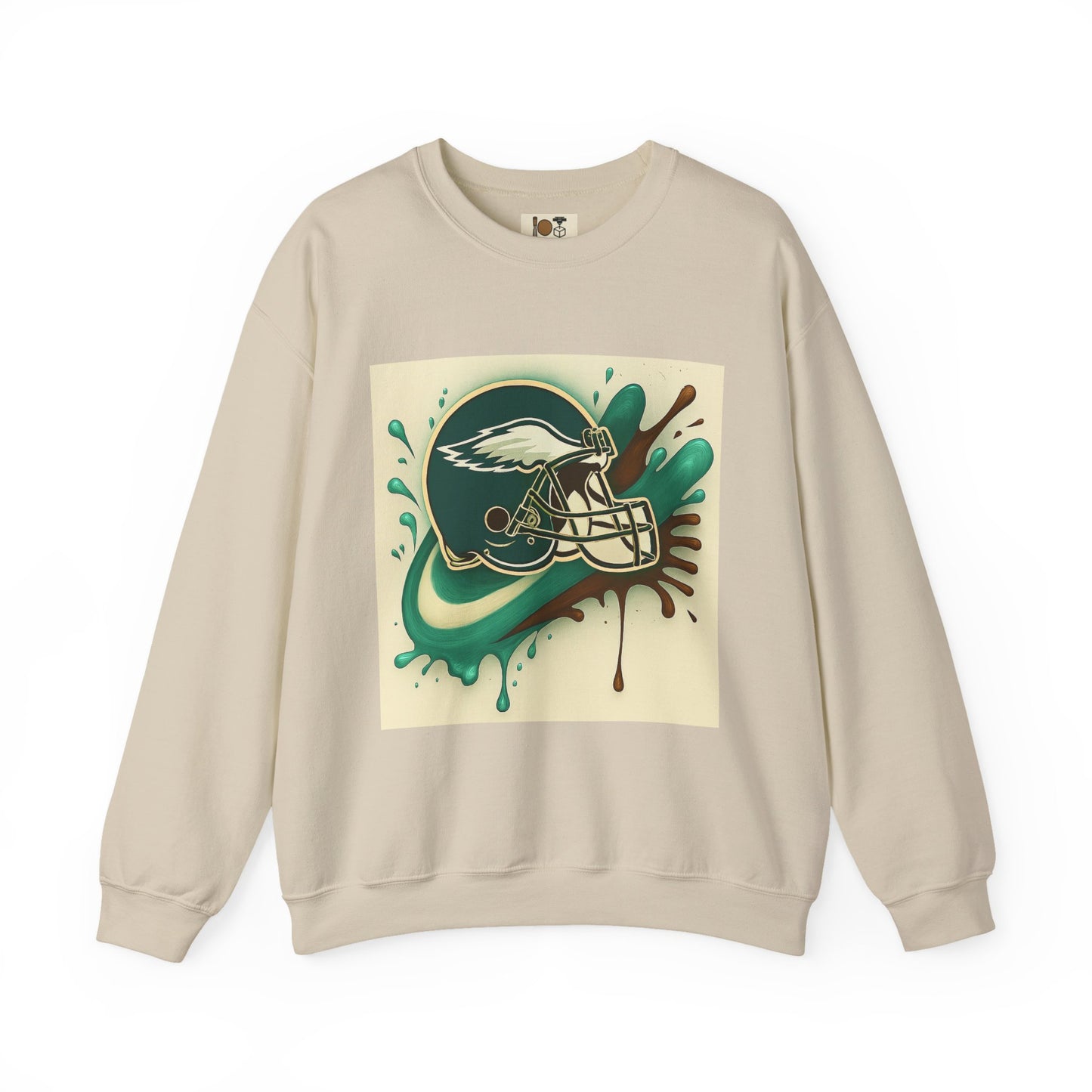 Eagles Inspired Sweatshirt, Unisex Crewneck, Cozy Sports Apparel, Game Day Outfit, Gift for Football Fans