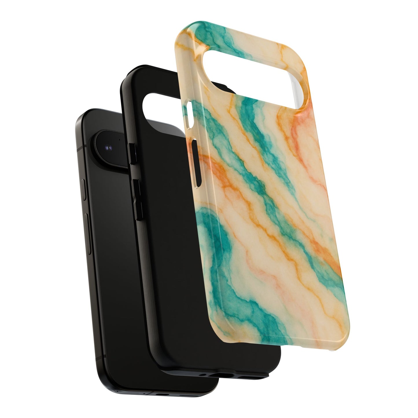 Stylish Phone Case - Tough Cases with Abstract Marble Design, Trendy Accessory, Gift for Her, Protective Case, Unique Phone Cover
