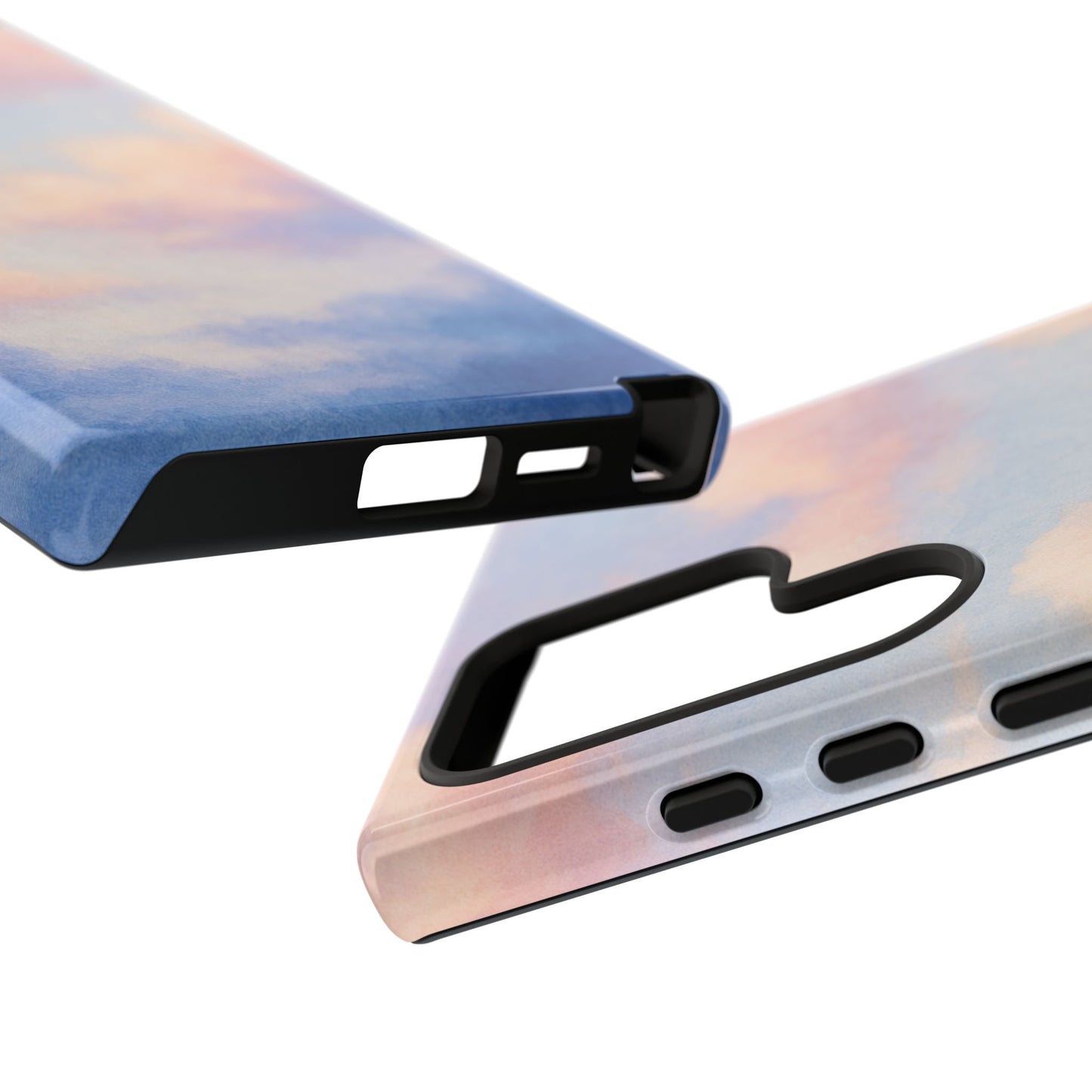 Sky Blue Cloud Phone Case, Tough Phone Cover, Aesthetic Cell Phone Accessory, Gift for Teen, Trendy Tech Protection