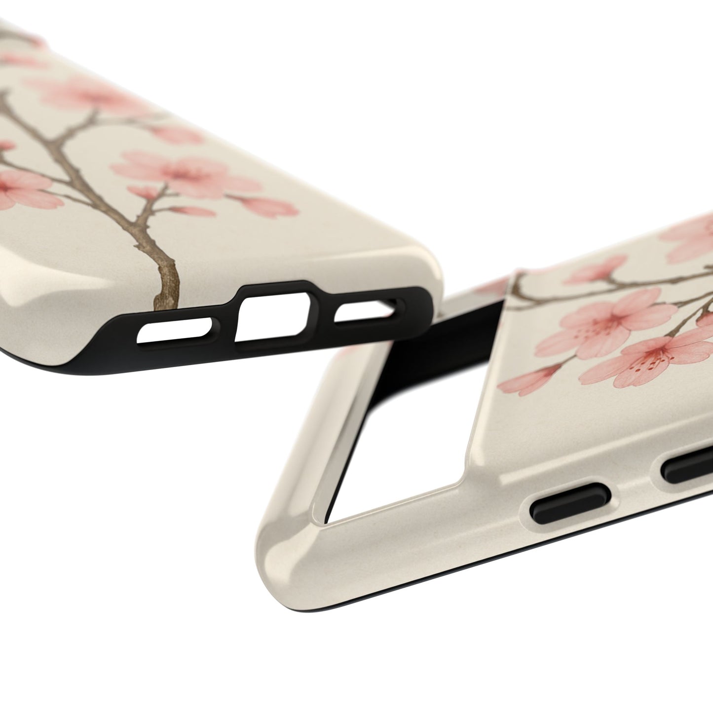 Cherry Blossom Phone Case, Floral Phone Cover, Tough Case for Gifts, Spring Decor, Cute Tech Accessories, Nature Lover's Gift