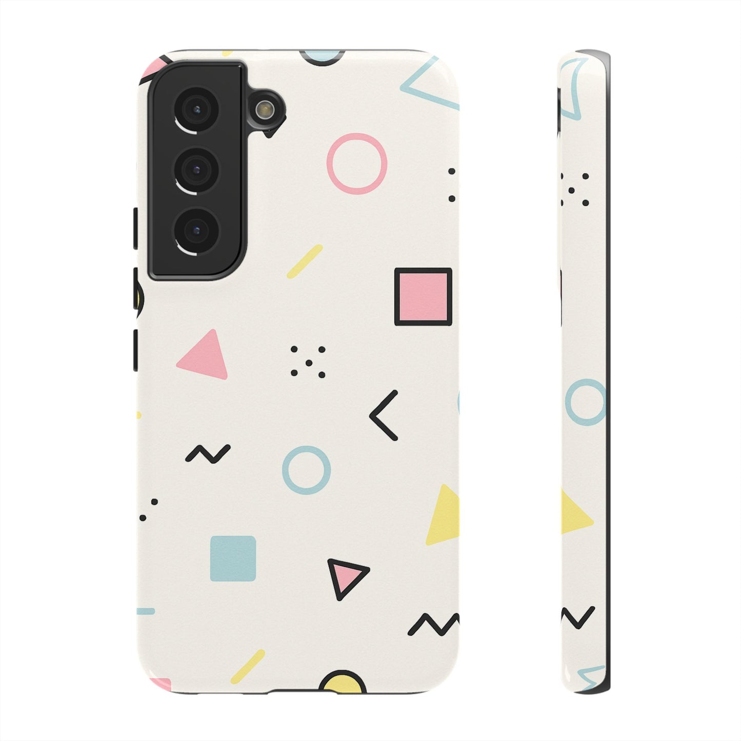 Geometric Phone Case - Stylish Tough Cases for Trendsetters, Unique Phone Covers, Modern Accessories, Gift Ideas for Her