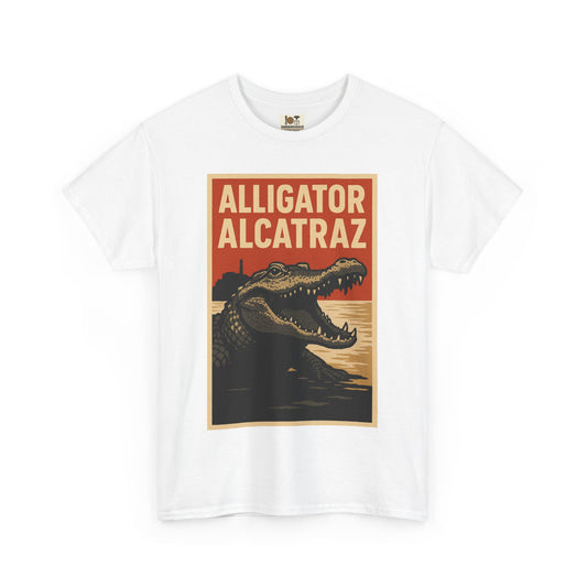 Alligator Alcatraz Graphic Tee - Fun Wildlife Shirt, Gift for Nature Lovers, Unisex Casual Top, Adventure Enthusiasts, Unique Travel [...]