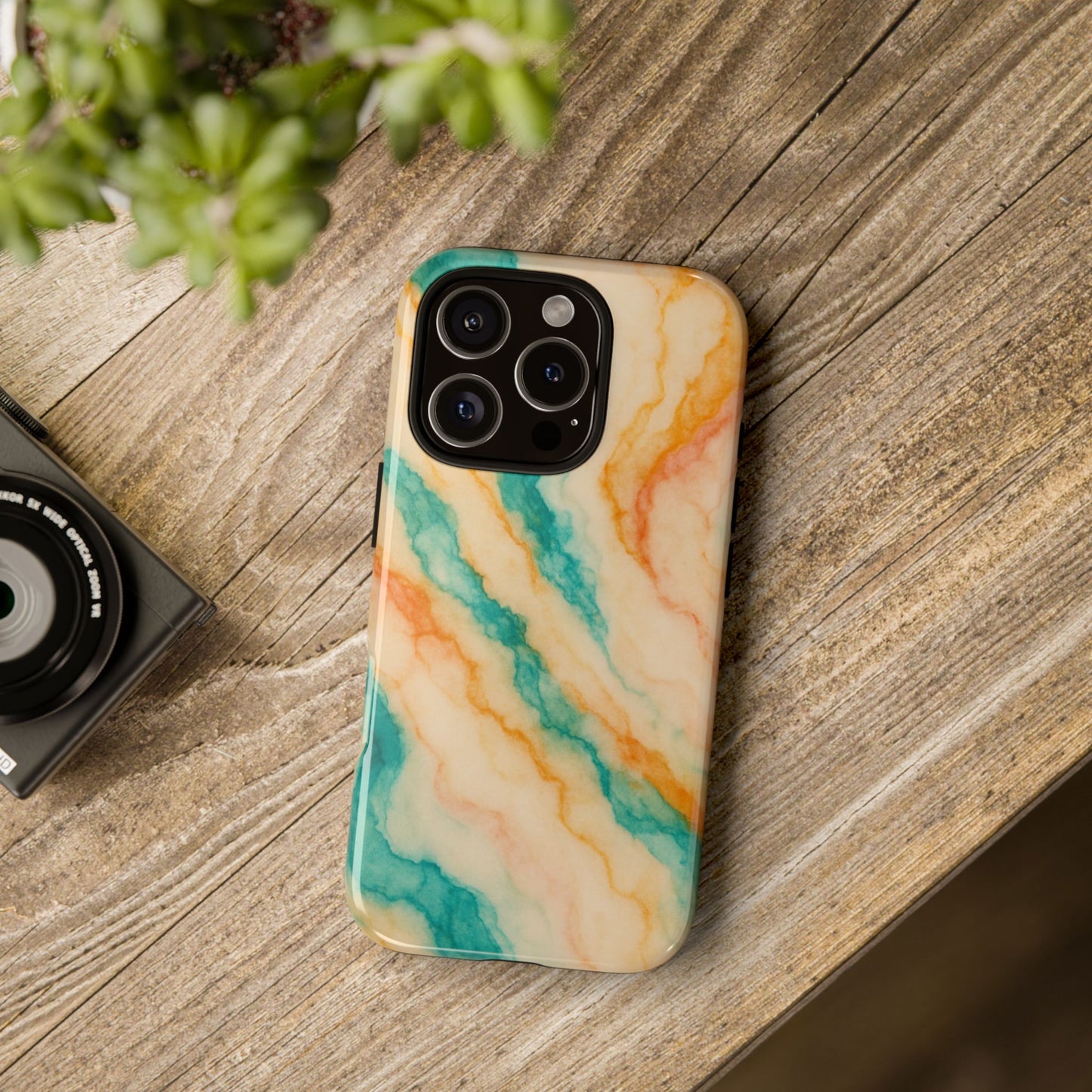 Stylish Phone Case - Tough Cases with Abstract Marble Design, Trendy Accessory, Gift for Her, Protective Case, Unique Phone Cover