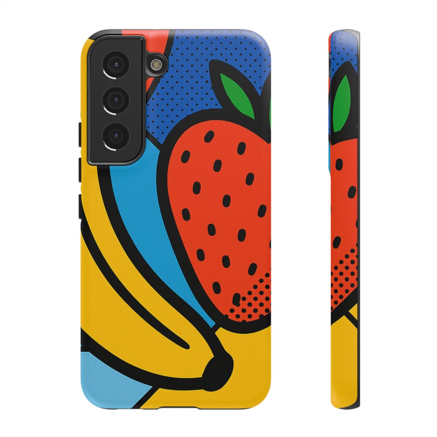 Colorful Fruit Phone Case - Tough Cases - Fun, Vibrant, Unique, Gifts for Friends, Summer Accessories, Trendy Phone Protector