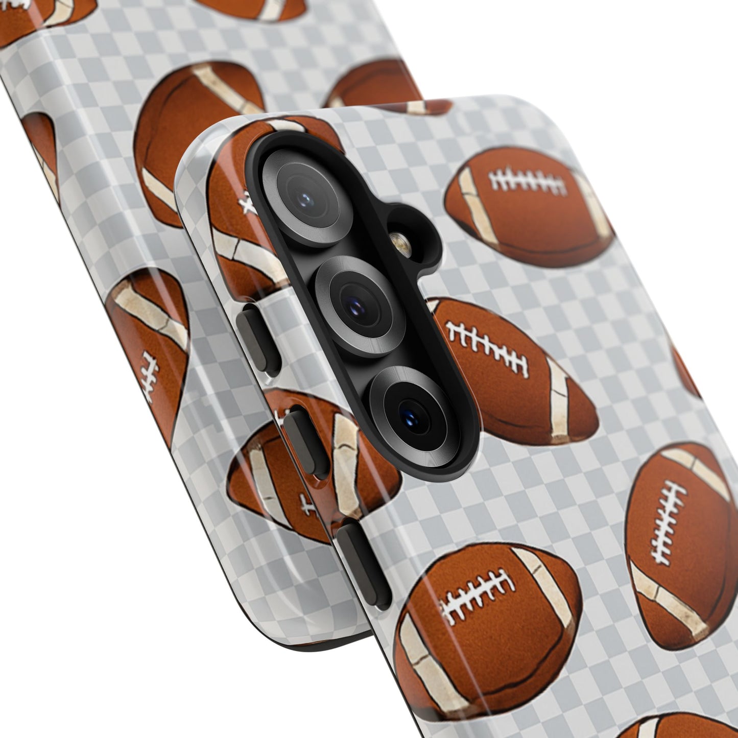 Football Phone Case, Tough Cases for Sports Fans, Unique Gift for Football Lovers, Protective Decor, Athletic Accessories