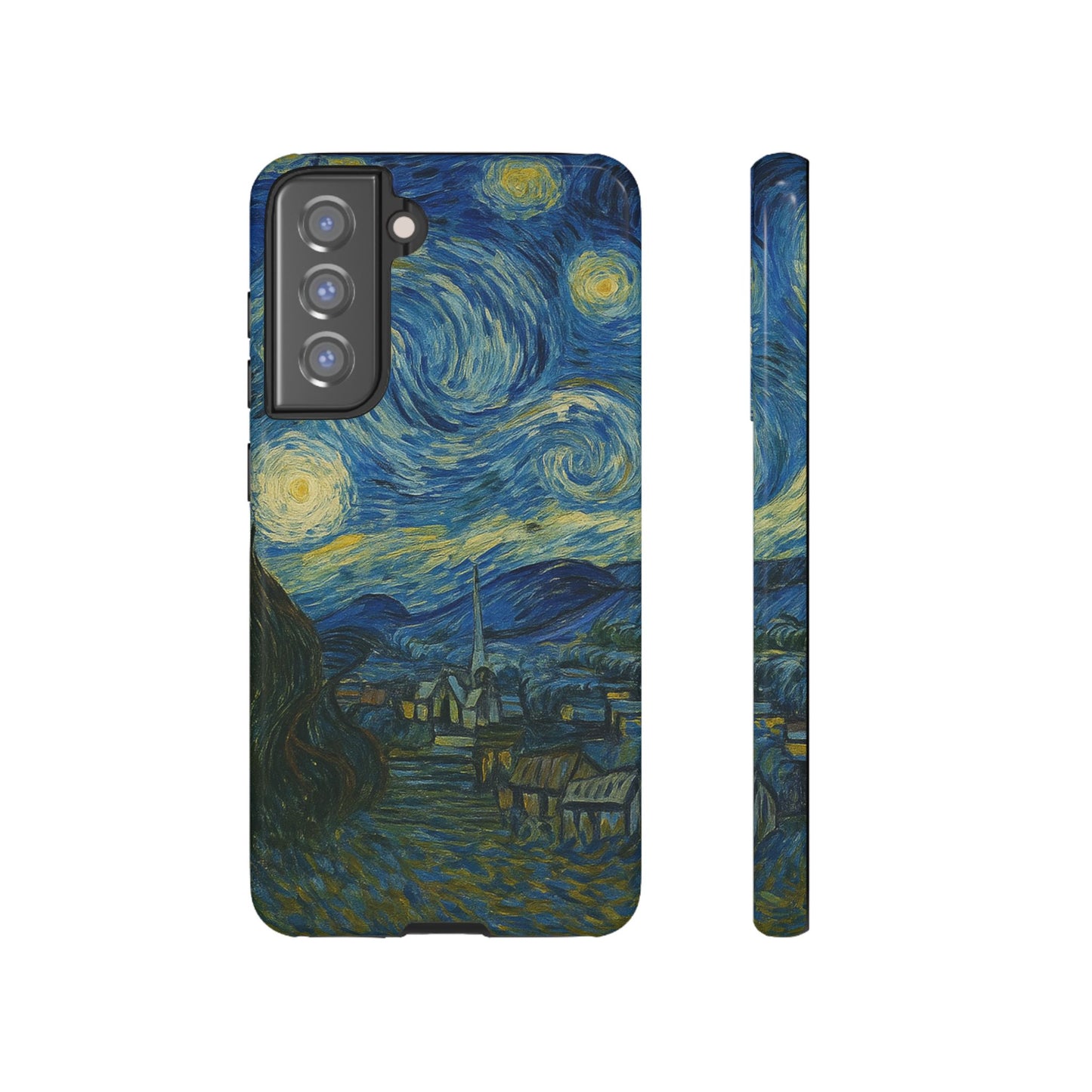 Starry Night Phone Case, Artistic Cell Phone Cover, Gift for Art Lovers, Unique Phone Accessory, Birthday Gift for Him/Her, Tough Cases