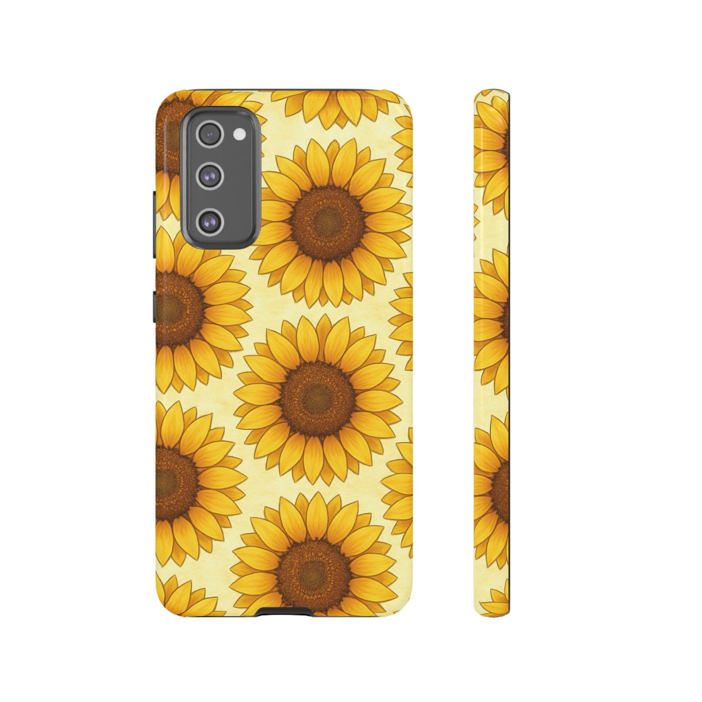 Sunflower Phone Cases - Tough Cases for Nature Lovers, Gift for Friends, Floral Design, Protective Case, Sunflower Decor