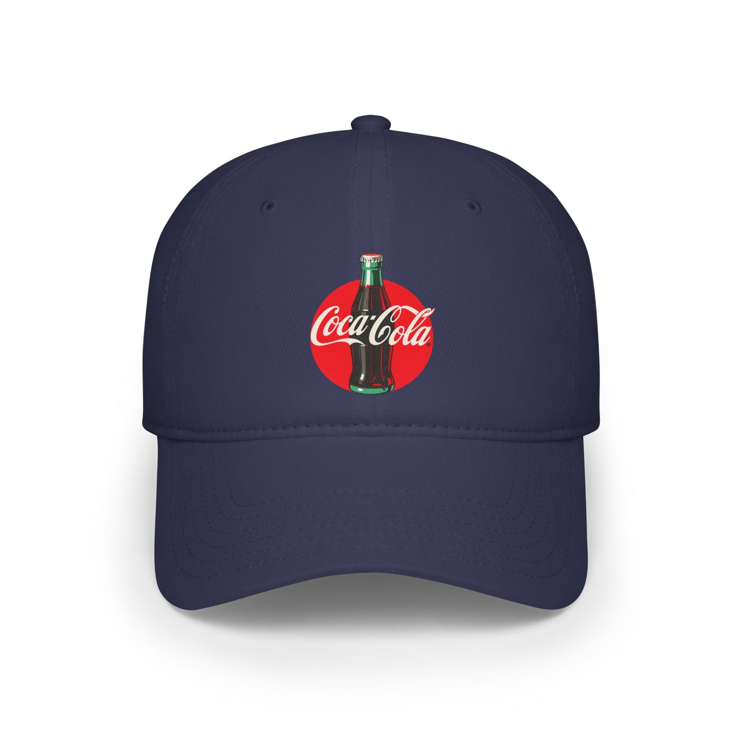 Coca-Cola Low Profile Baseball Cap, Vintage Cap, Unisex Hat, Gift for Coca-Cola Lovers, Adjustable Cap, Summer Accessory, Red Hat