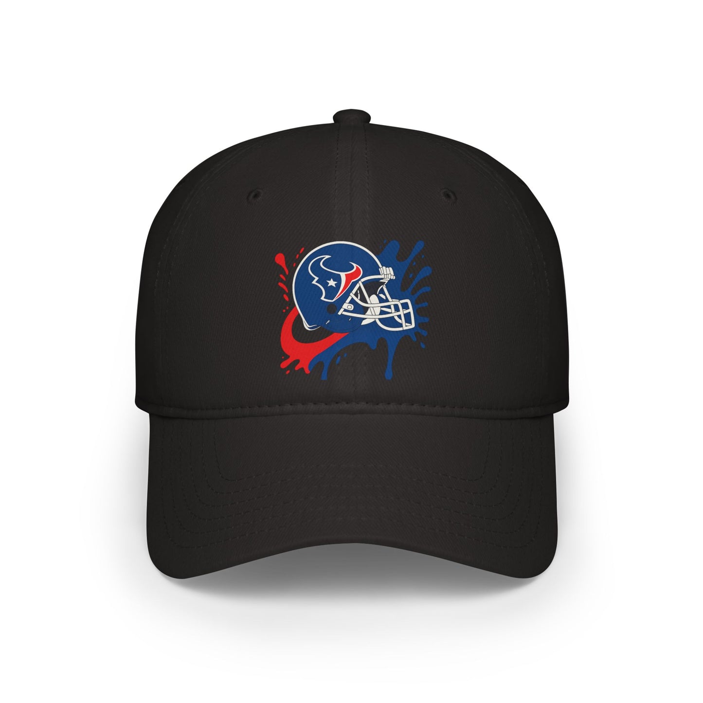Stylish Football Splash Baseball Cap, Sporty Hat, Casual Wear, Gift for Sports Fans, Adjustable Cap
