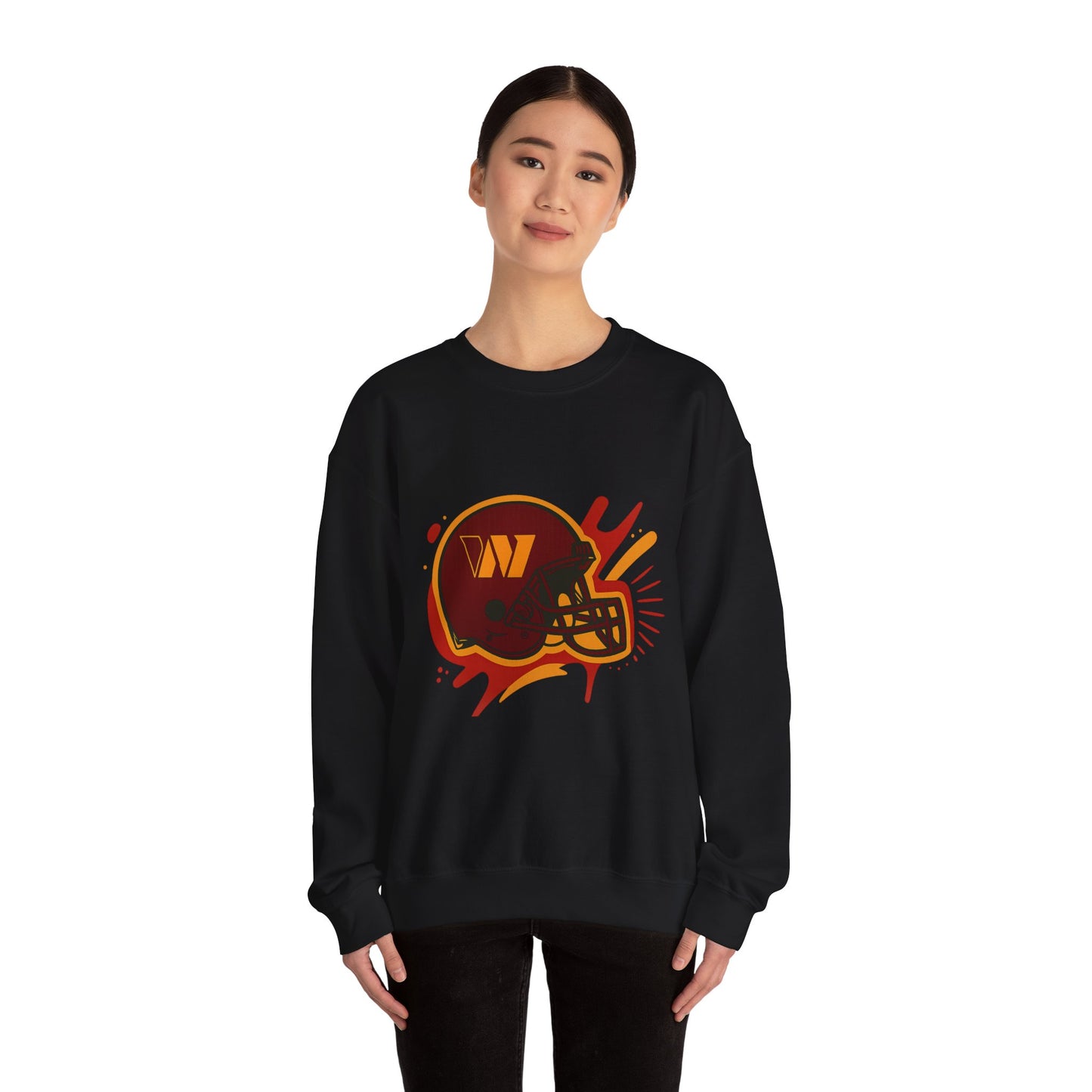 Bold Sports Fan Sweatshirt, Unisex Crewneck for Game Day, Athletic Gift, Cozy Casual Wear, Fall Fashion