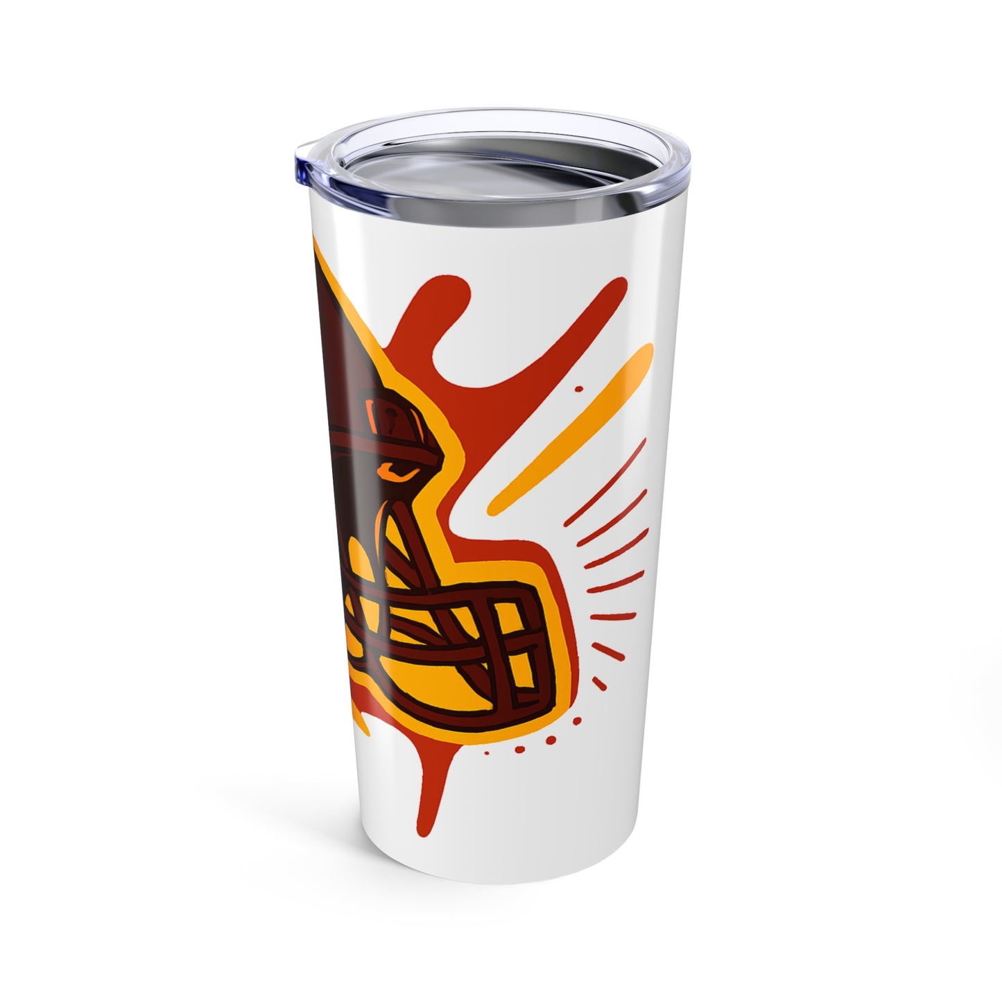 Football Fan Tumbler 20oz, Personalized Travel Mug, Sports Drinkware, Gift for Fans, Tailgating Accessory, Custom Cup