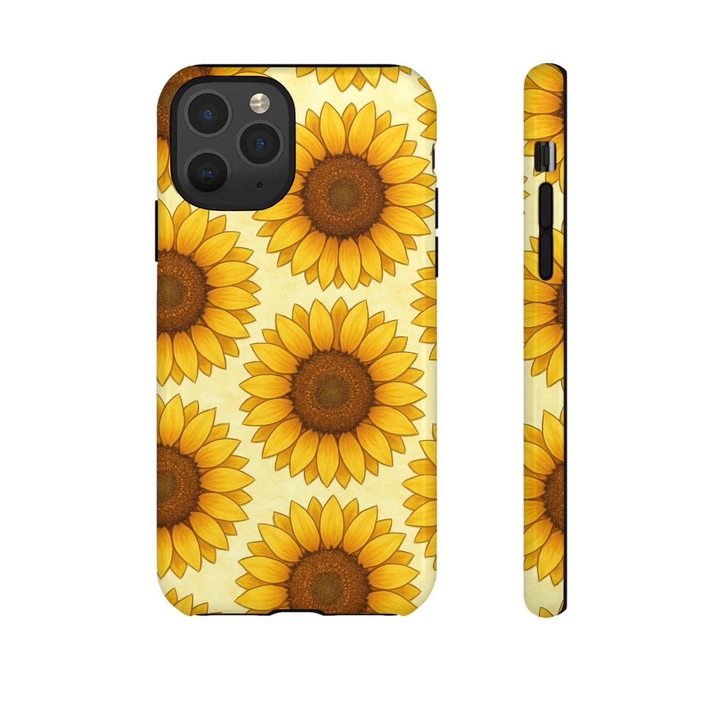 Sunflower Phone Cases - Tough Cases for Nature Lovers, Gift for Friends, Floral Design, Protective Case, Sunflower Decor