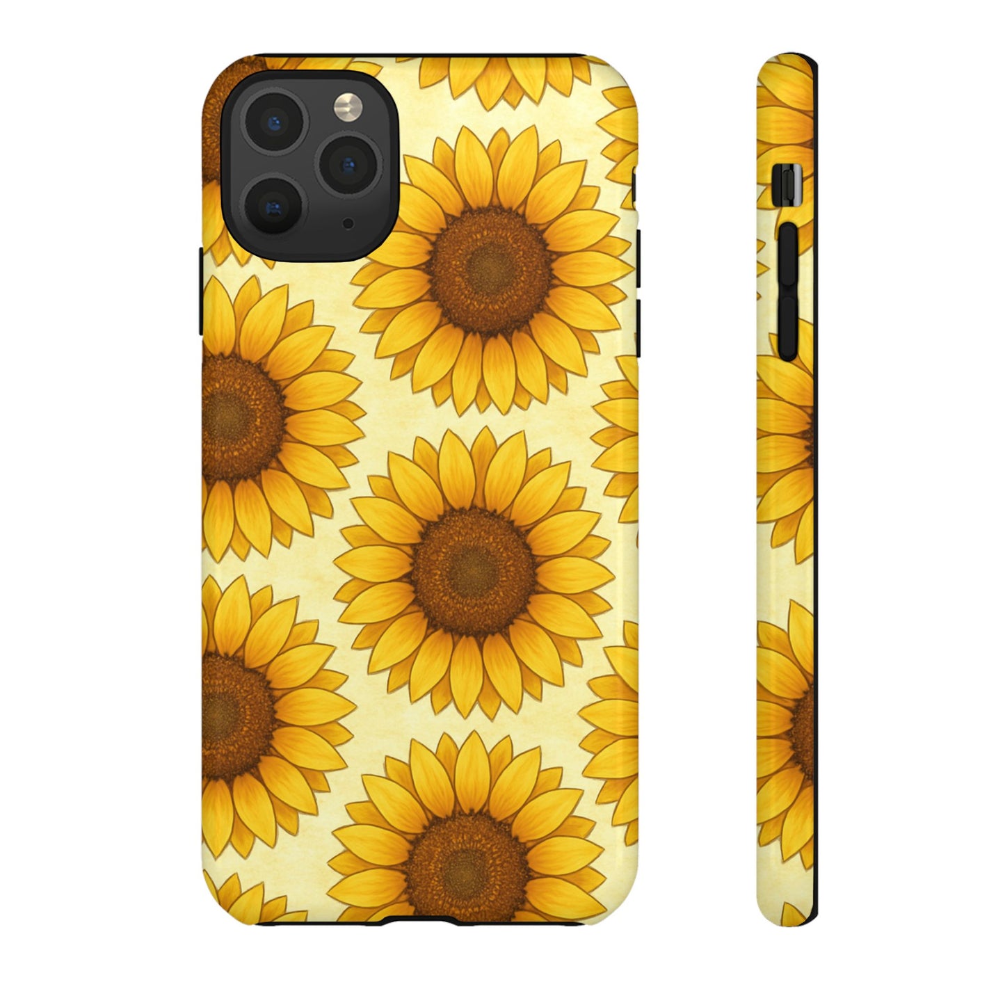 Sunflower Phone Cases - Tough Cases for Nature Lovers, Gift for Friends, Floral Design, Protective Case, Sunflower Decor