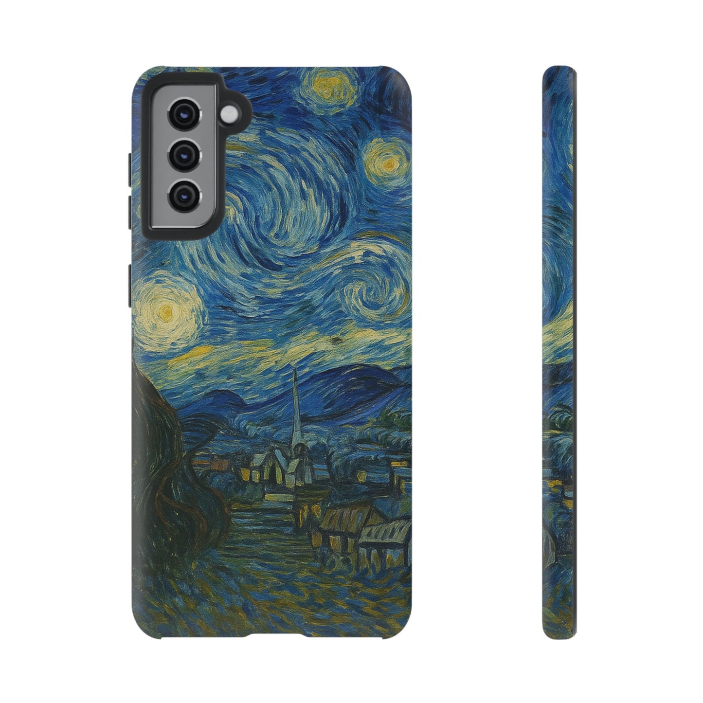 Starry Night Phone Case, Artistic Cell Phone Cover, Gift for Art Lovers, Unique Phone Accessory, Birthday Gift for Him/Her, Tough Cases