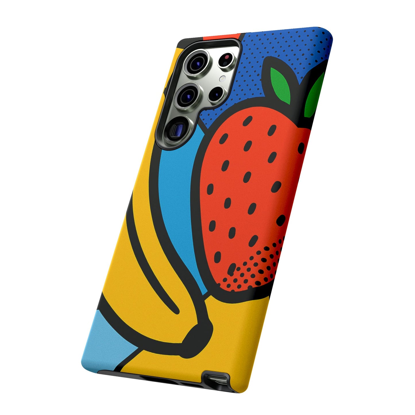 Colorful Fruit Phone Case - Tough Cases - Fun, Vibrant, Unique, Gifts for Friends, Summer Accessories, Trendy Phone Protector
