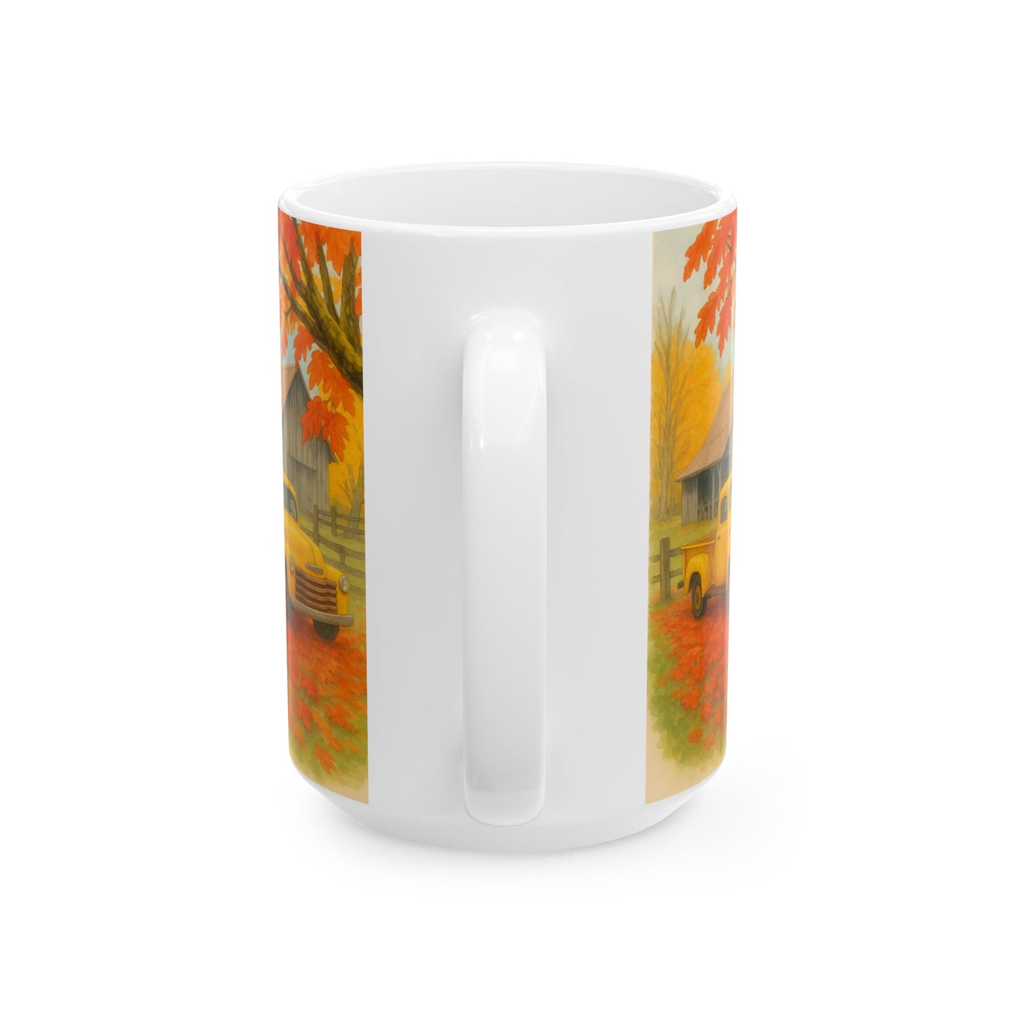 Autumn Farmhouse Ceramic Mug - Cozy Fall Decor, Gift for Coffee Lovers, [...]