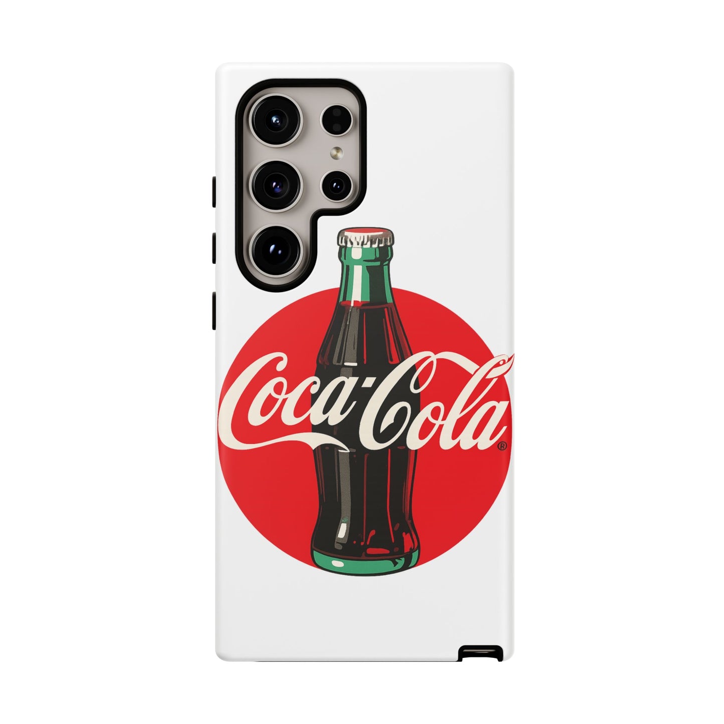 Coca-Cola Tough Phone Cases, Vintage Soda Drink, Retro Style, Unique Gift, Phone Accessories, Summer Vibes