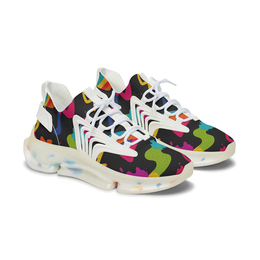 Vibrant Women's Mesh Sneakers - Trendy Athletic Shoes for Casual Wear, Fitness, Gift Ideas, Summer Fun, Stylish Walkers
