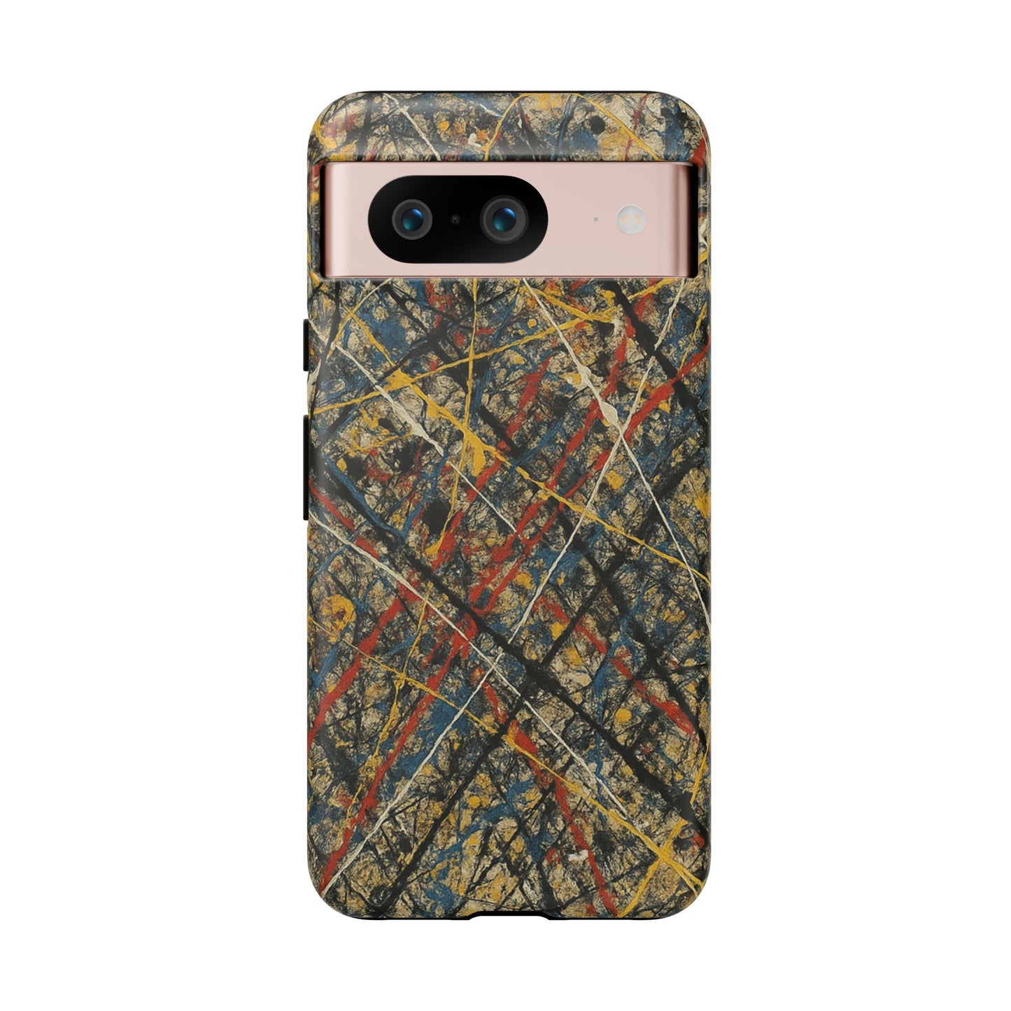 Tough Cases Phone Case - Bold Abstract Design, Stylish Mobile Cover, Unique Gift for Him/Her, Durable Accessory, Trendy Protection