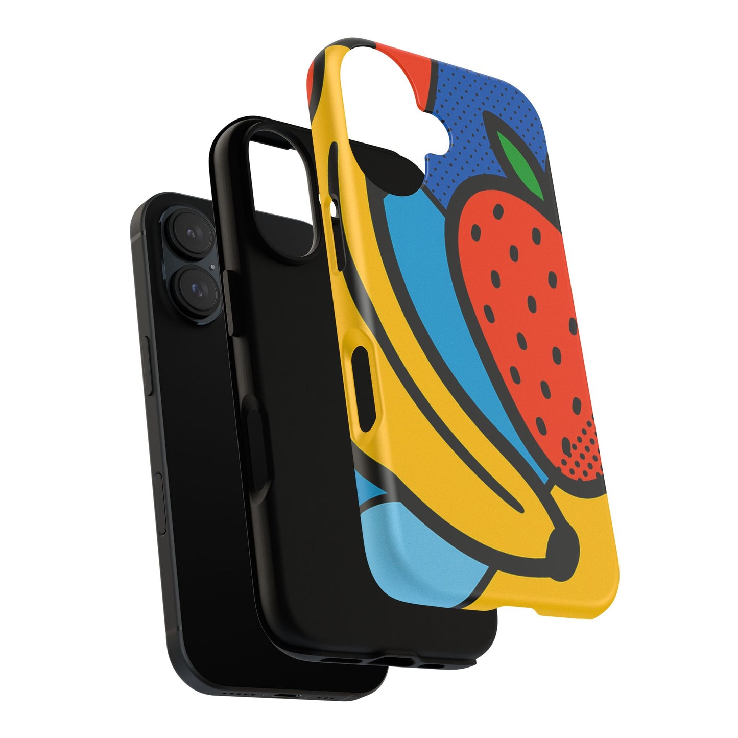 Colorful Fruit Phone Case - Tough Cases - Fun, Vibrant, Unique, Gifts for Friends, Summer Accessories, Trendy Phone Protector