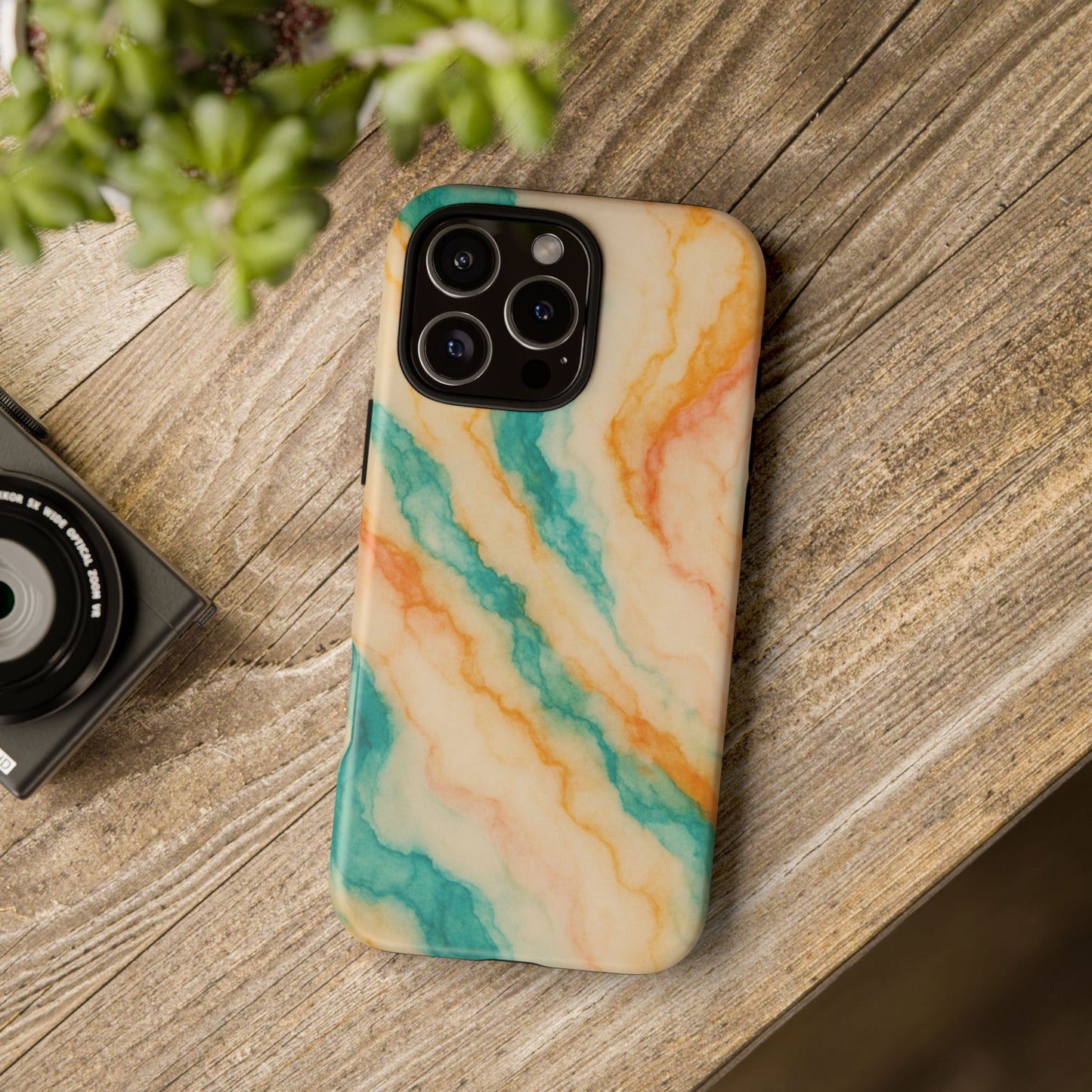 Stylish Phone Case - Tough Cases with Abstract Marble Design, Trendy Accessory, Gift for Her, Protective Case, Unique Phone Cover