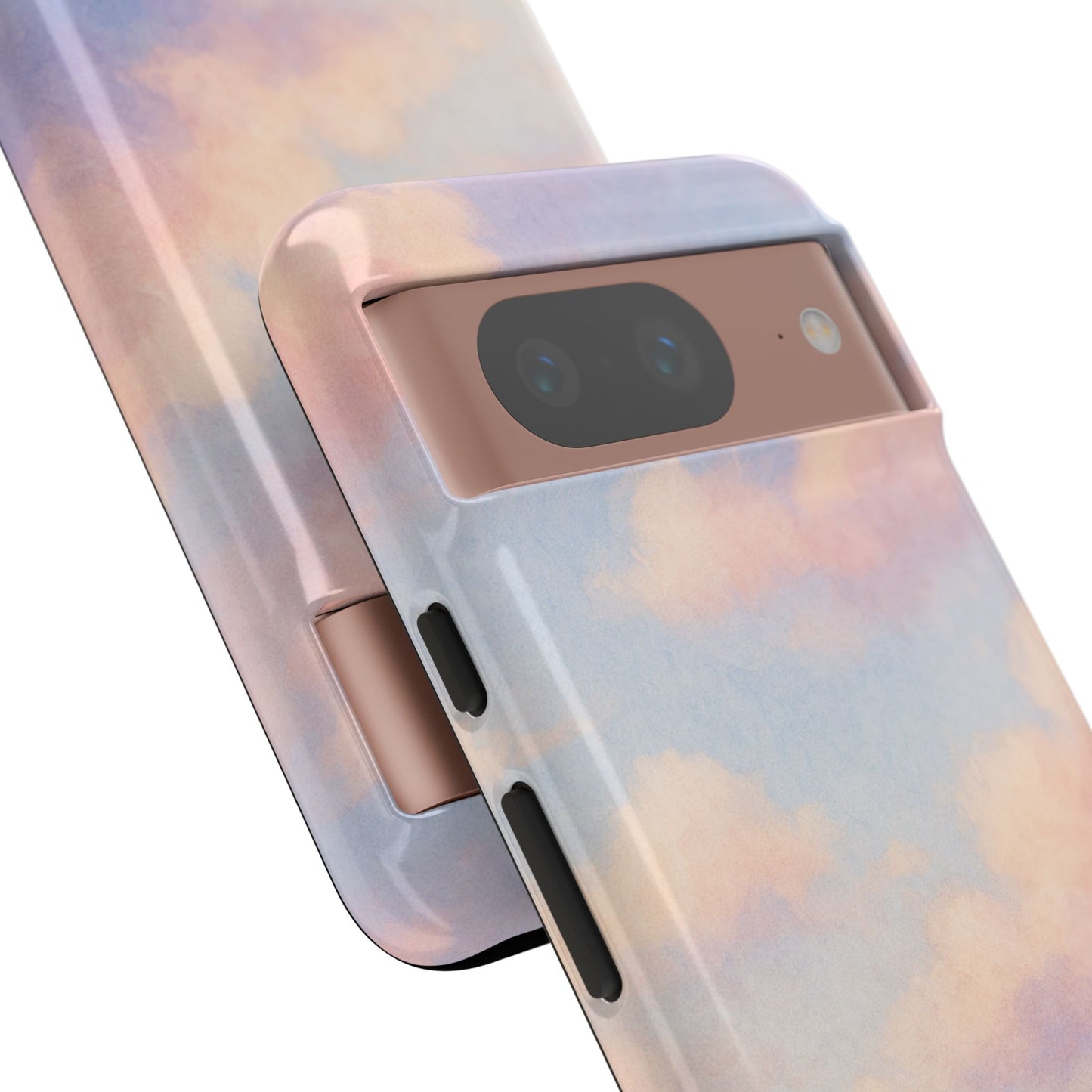 Sky Blue Cloud Phone Case, Tough Phone Cover, Aesthetic Cell Phone Accessory, Gift for Teen, Trendy Tech Protection