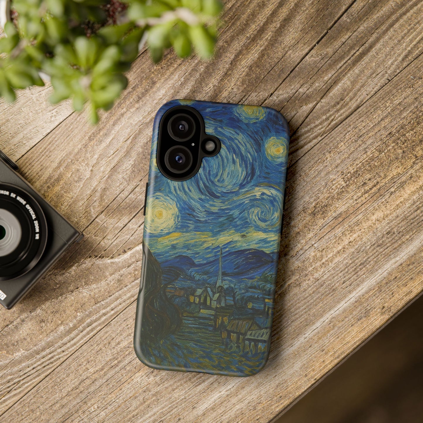 Starry Night Phone Case, Artistic Cell Phone Cover, Gift for Art Lovers, Unique Phone Accessory, Birthday Gift for Him/Her, Tough Cases