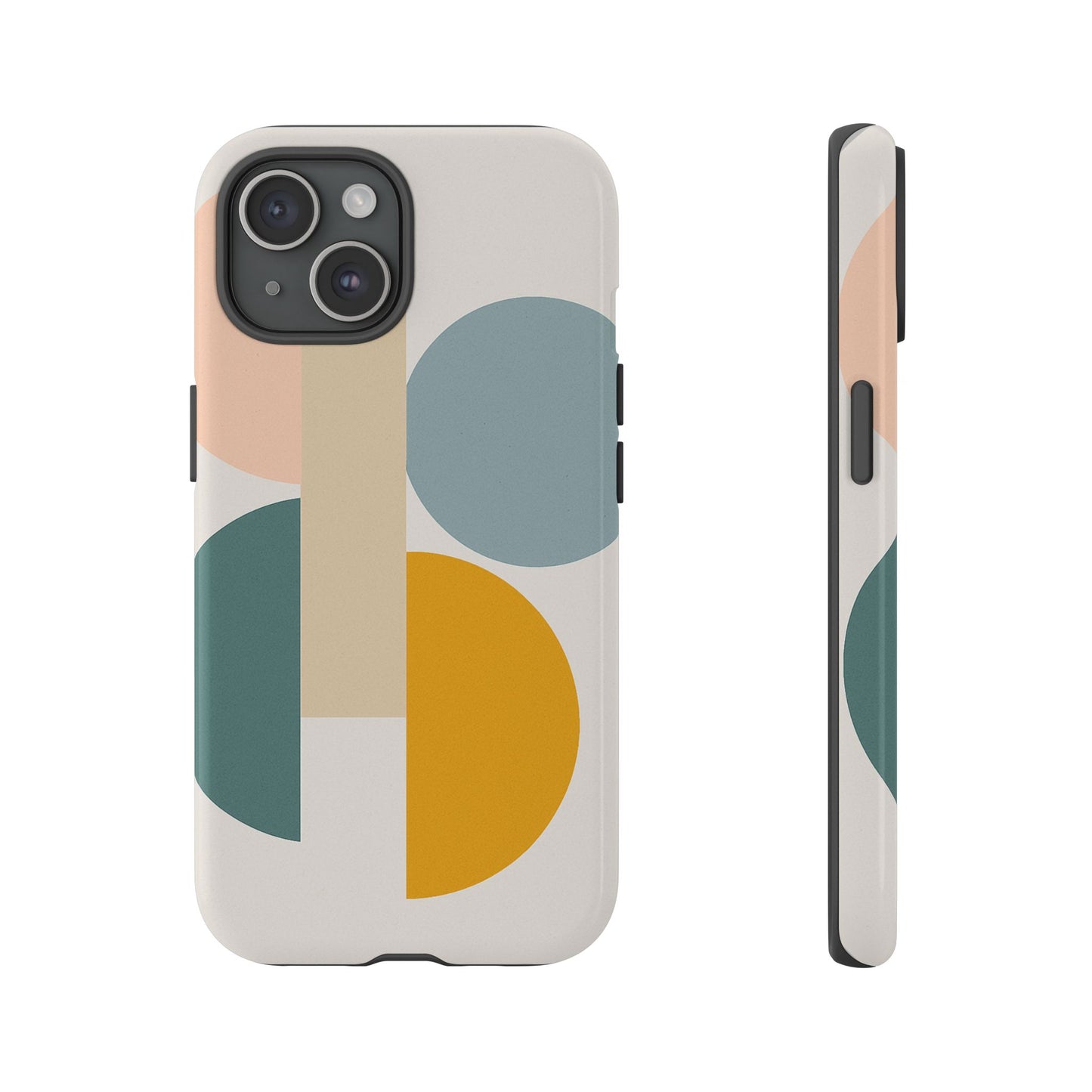 Minimalist Geometric Phone Case, Stylish Protective Cover for Phones, Modern Design, Gift for Him/Her, Trendy Tech Accessory