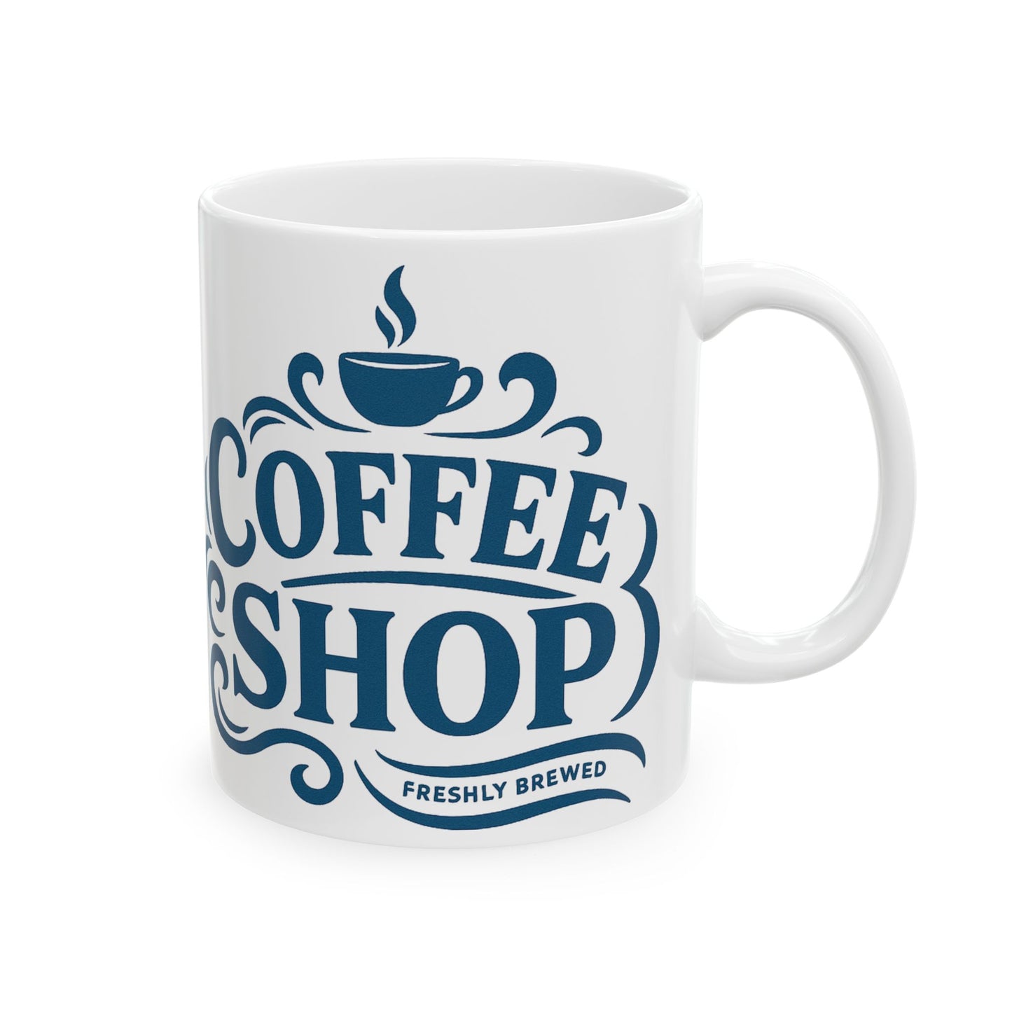 Charming Coffee Mug with Retro Design, Perfect Gift for Coffee Lovers, Home Office Decor, Unique Kitchenware, Personalized Drinkware
