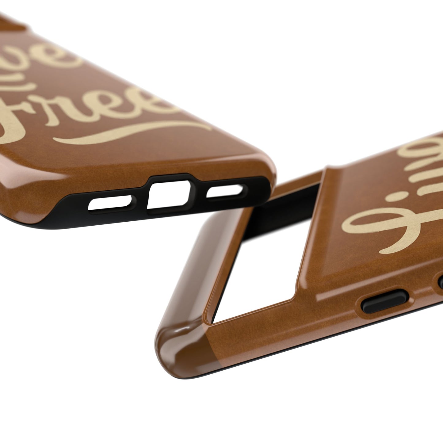 Live Free Phone Case, Tough Cases, Inspirational Phone Accessories, Gift for Adventurers, Customizable Design, Unique Tech Gifts