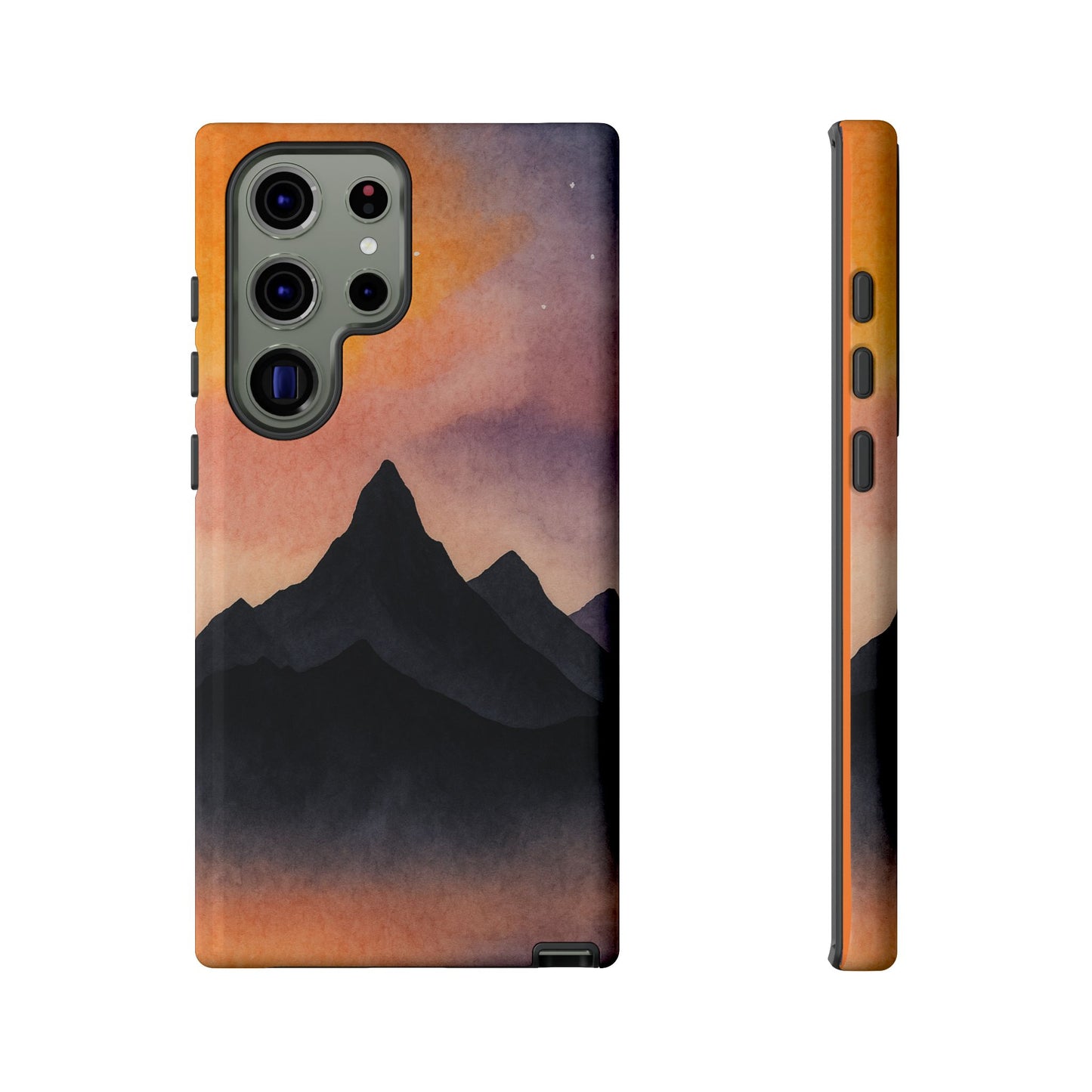 Mountain Sunset Phone Case, Nature Lover's Gift, Adventure Phone Cover, Unique Cellphone Accessories, Outdoor Enthusiast Decor